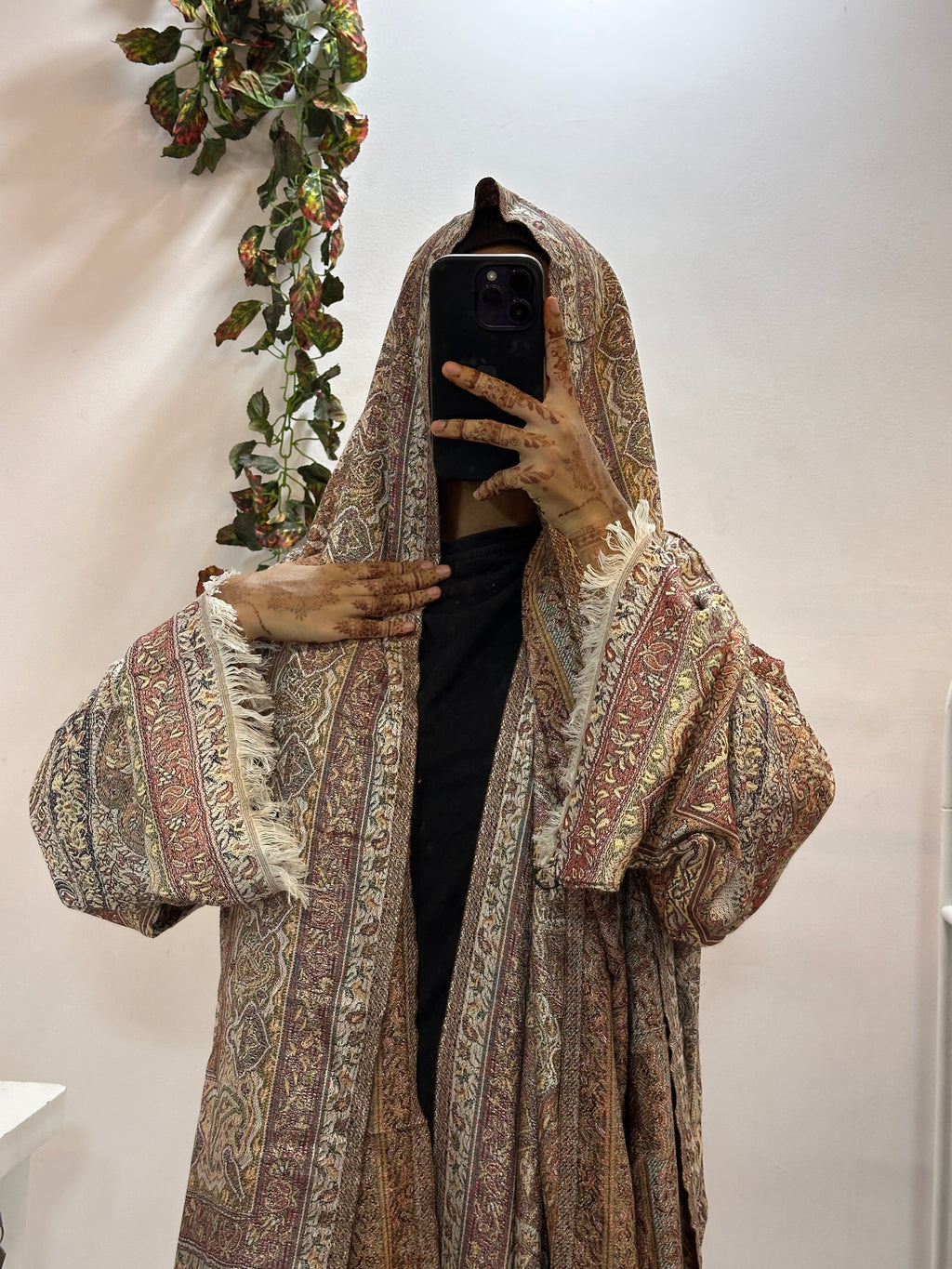 Pashmina Abaya With Shawl
