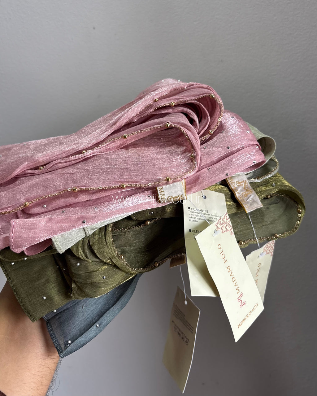 Silk Tissue Organza Hijab