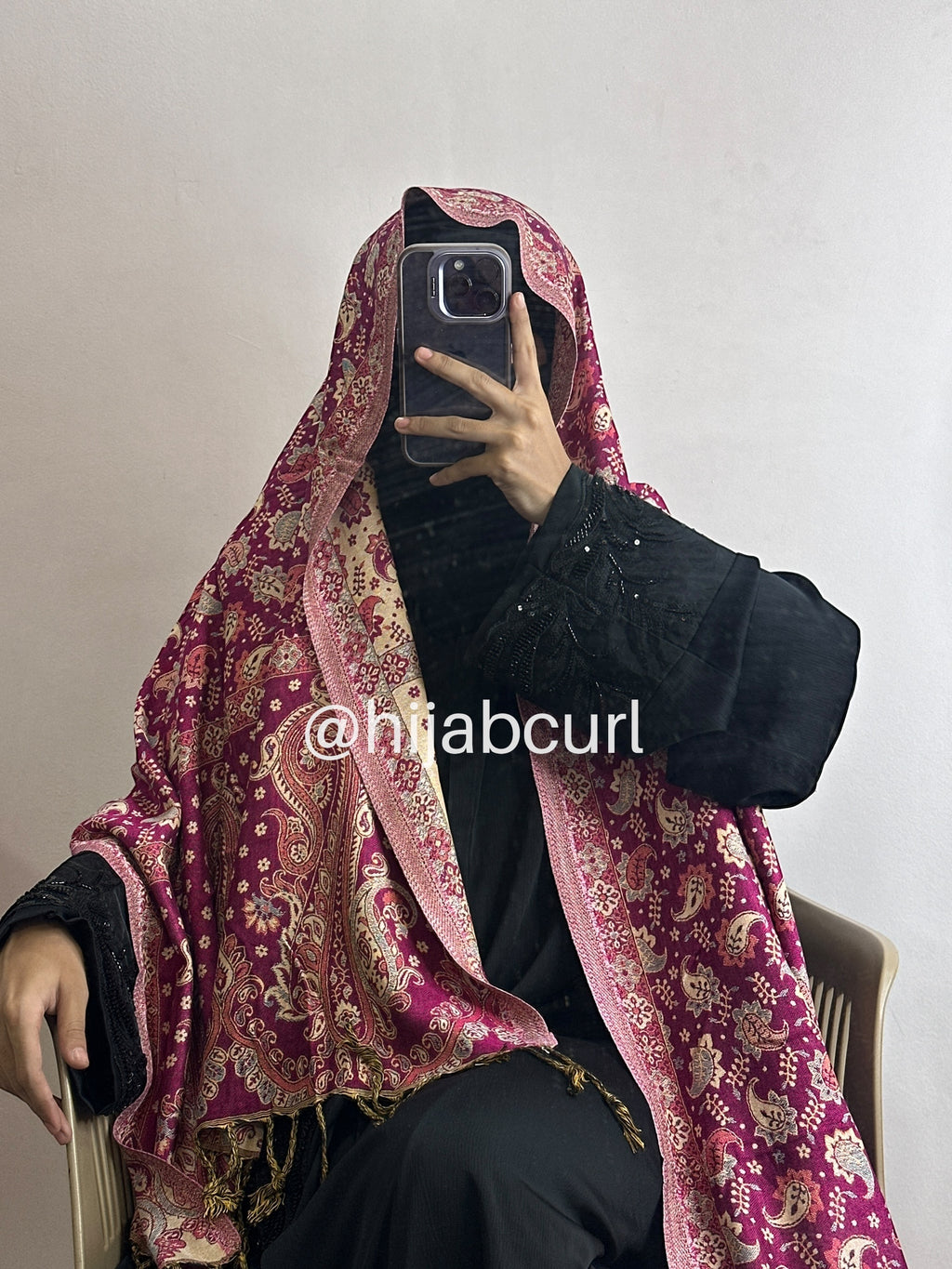 Luxury pashmina shawl