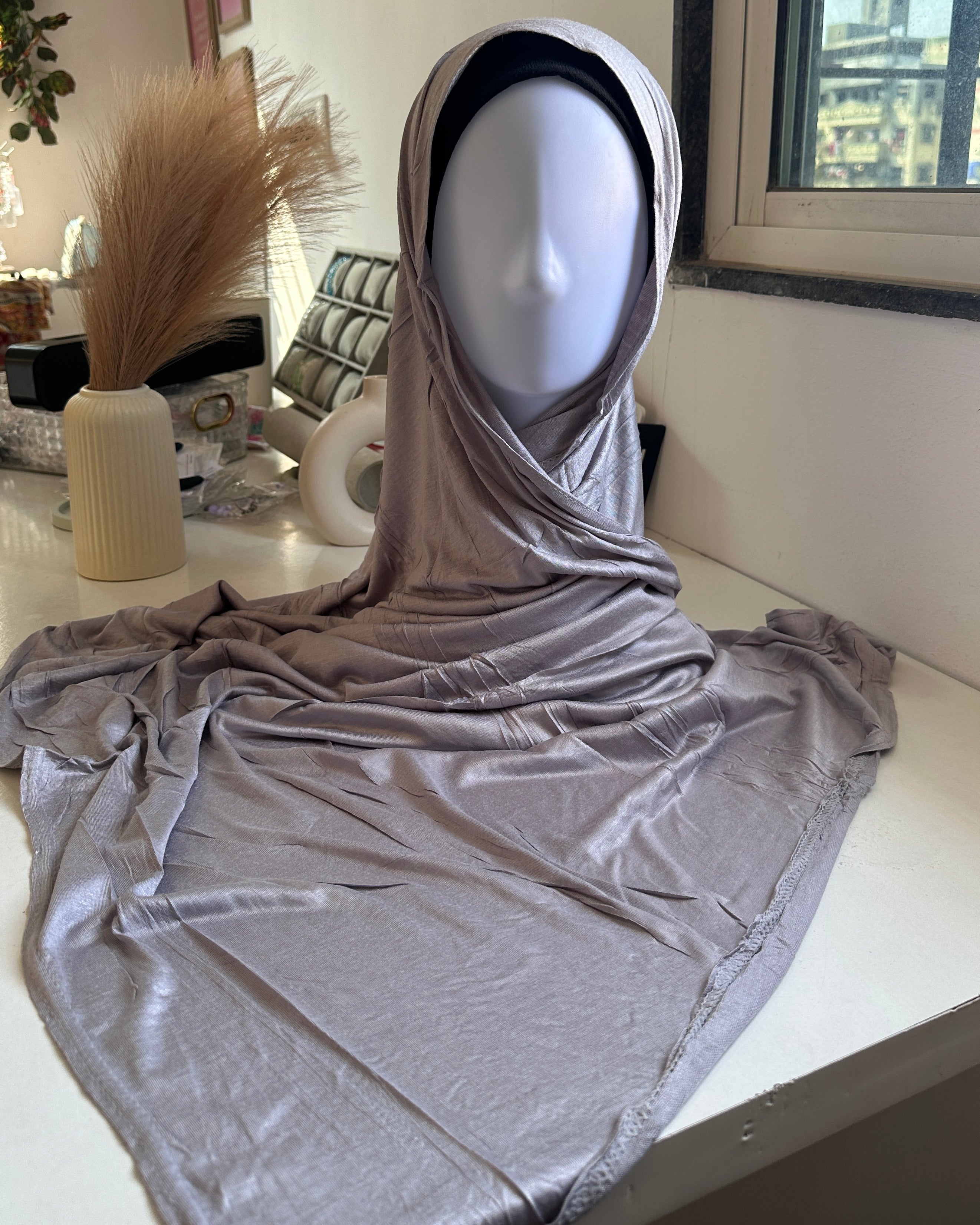 Jersey Hijab - Solid Soft Fabric