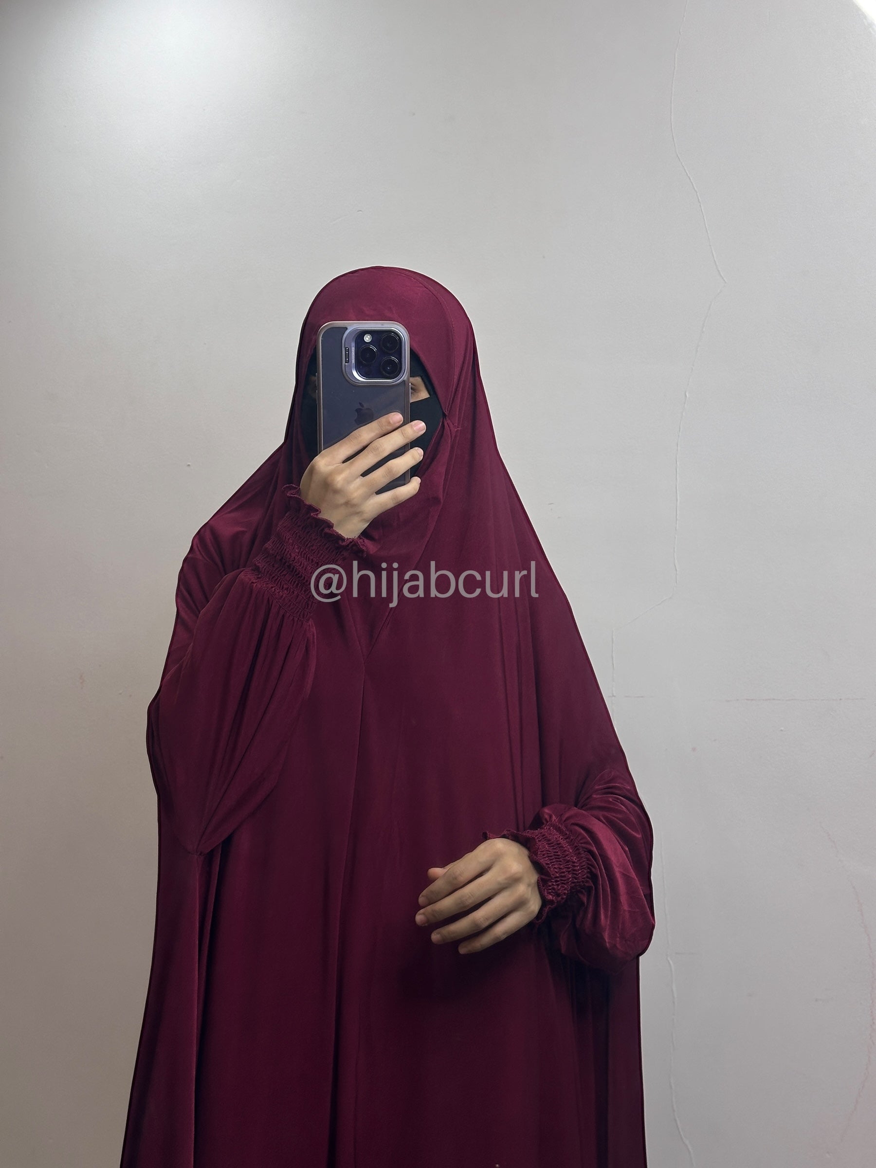 Sleeve Jilbab - 60 inches Length