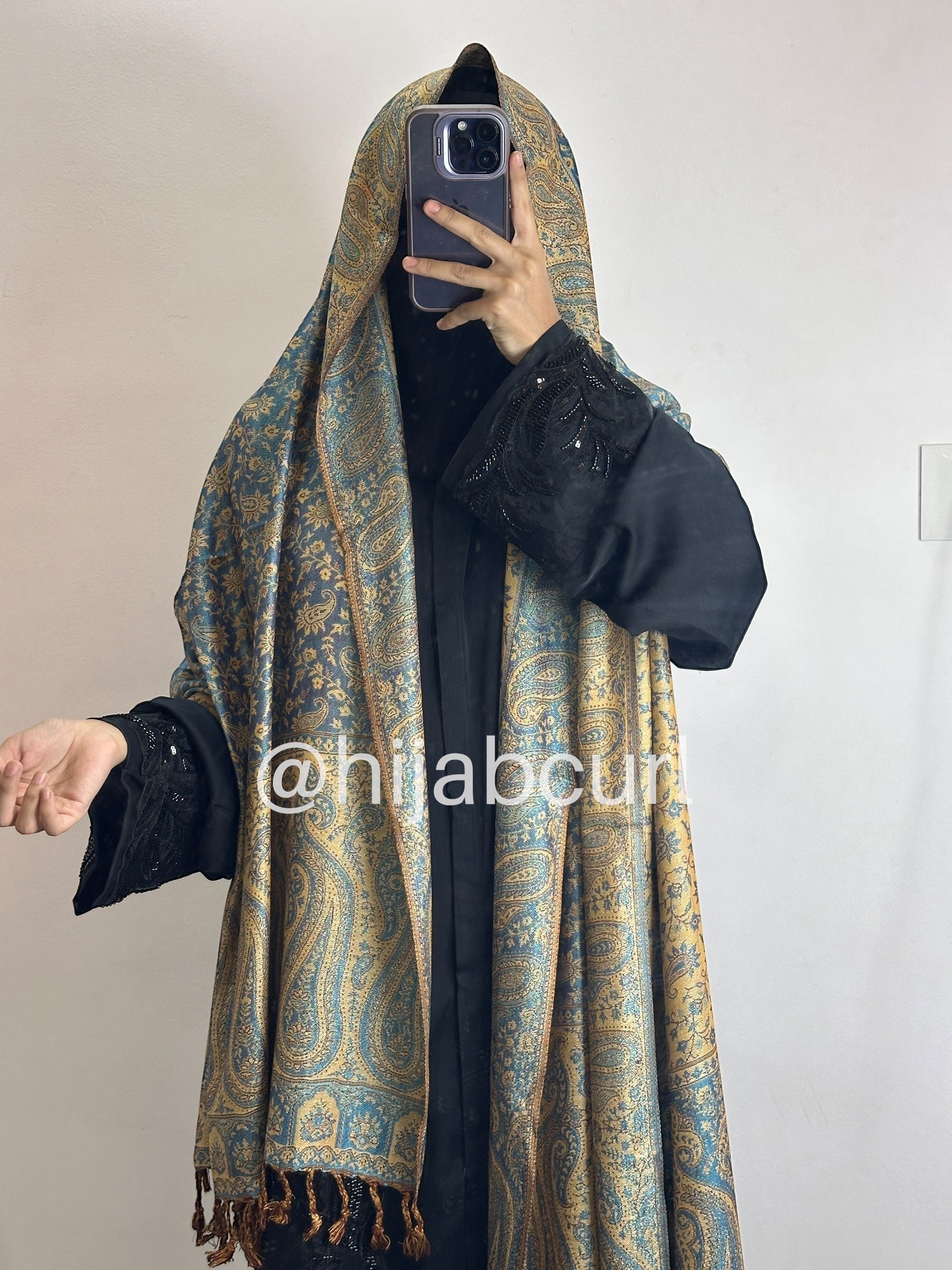 Luxury pashmina shawl