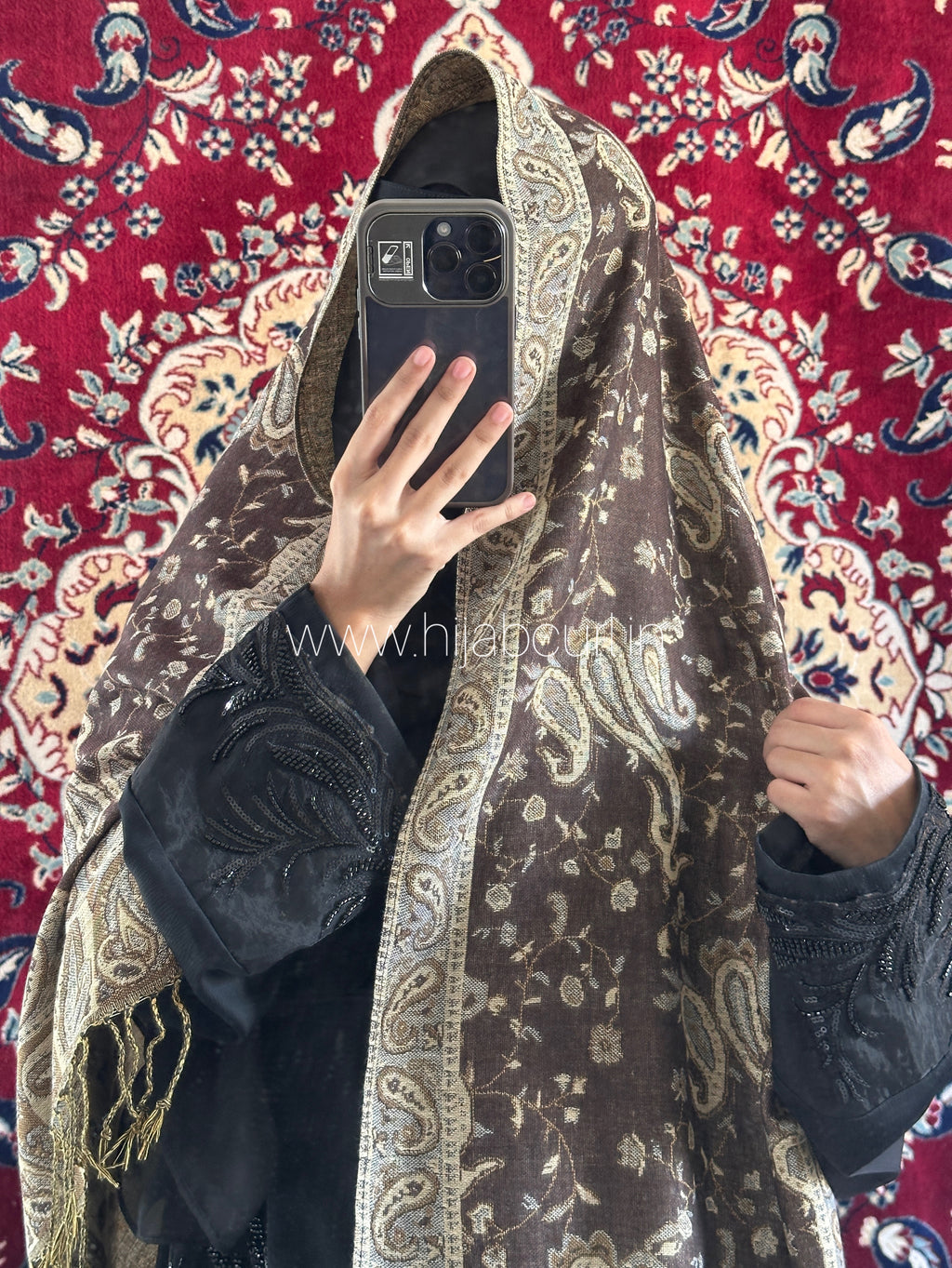 Luxury pashmina shawl