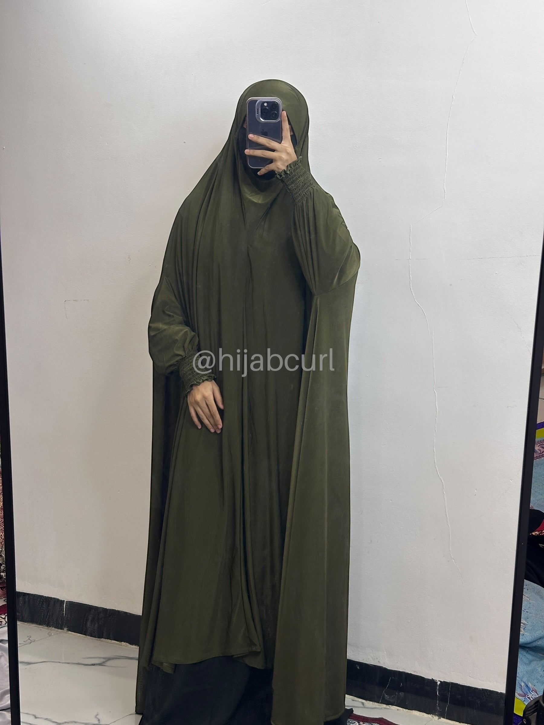 Sleeve Jilbab - 60 inches Length