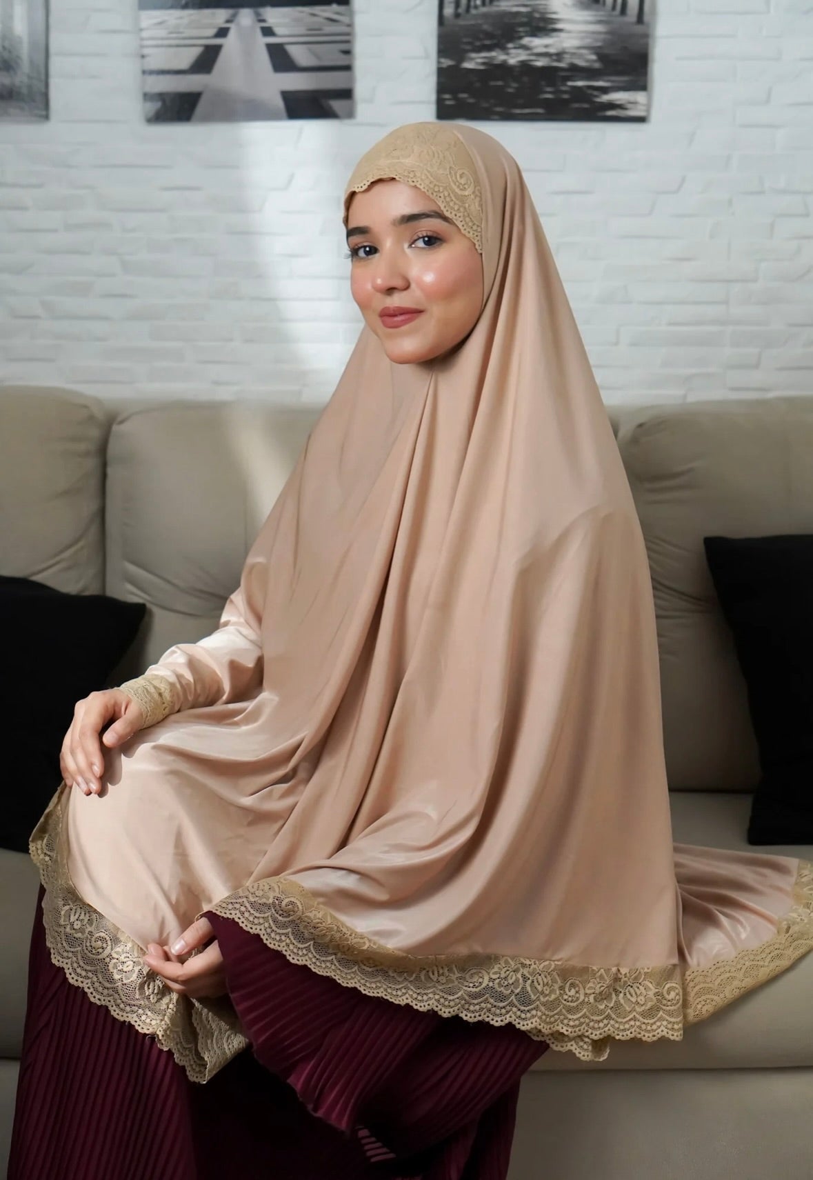 Lace Makhna - 42 inches Length
