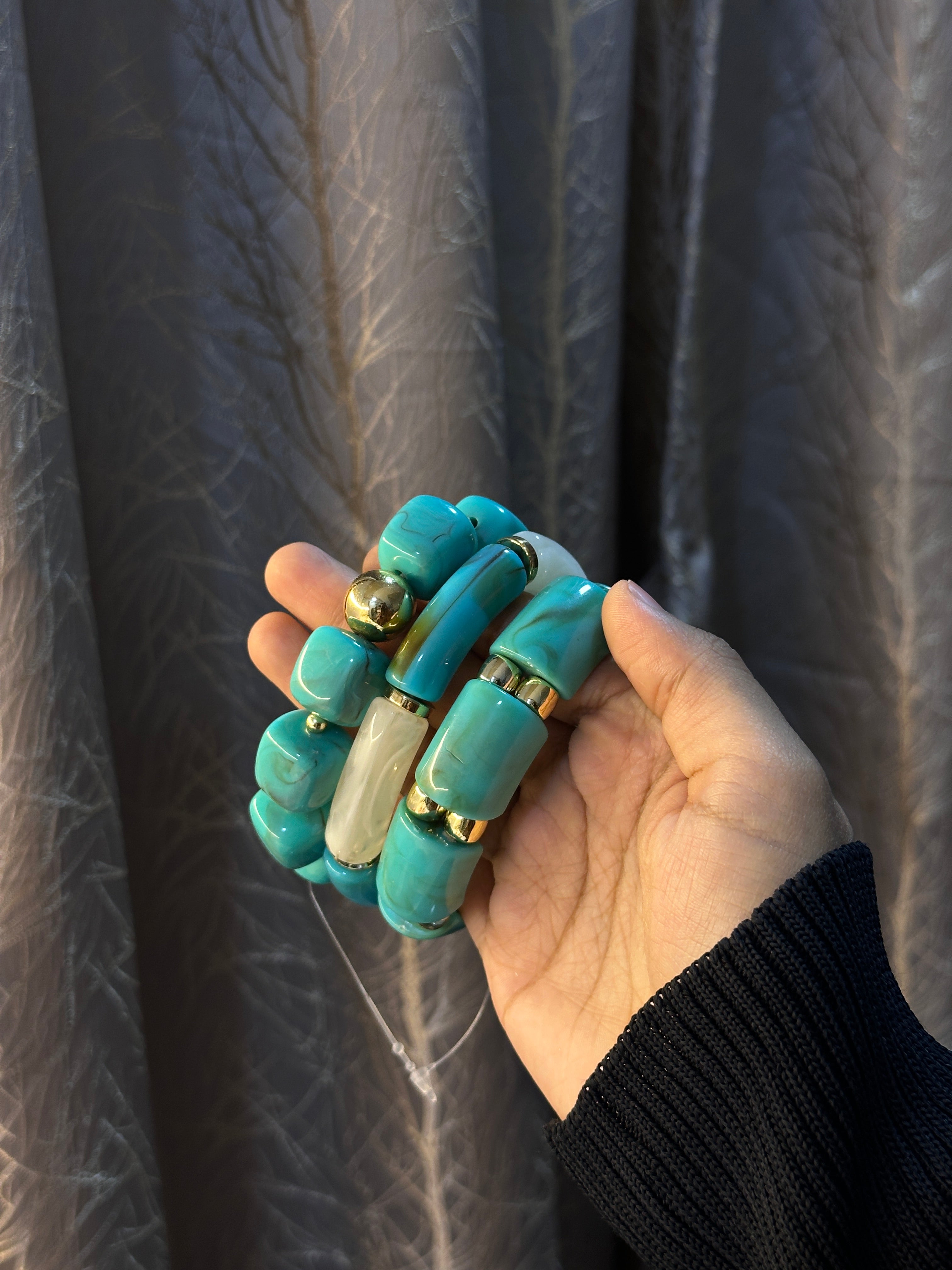 Chunky bangle set