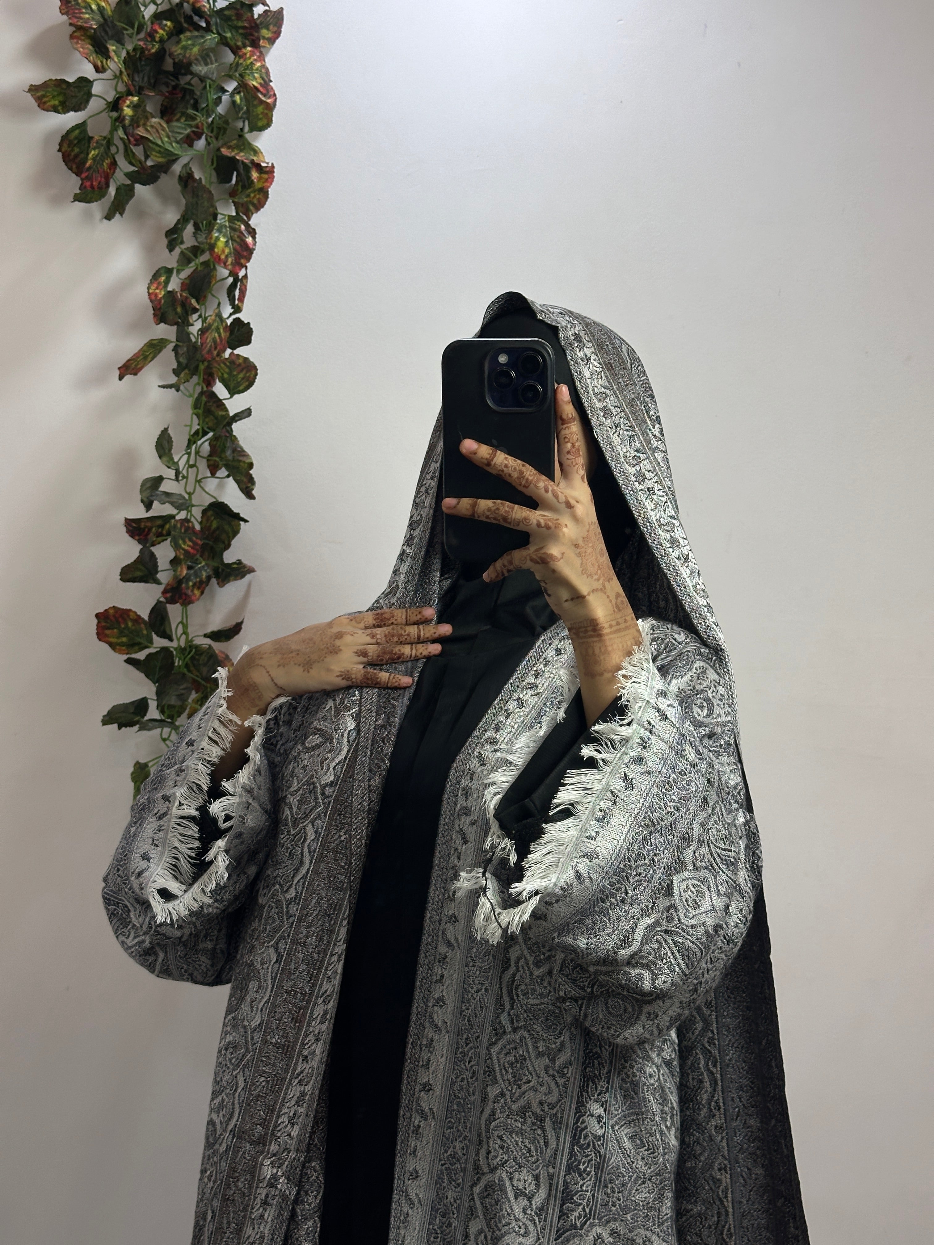 Pashmina Abaya With Shawl