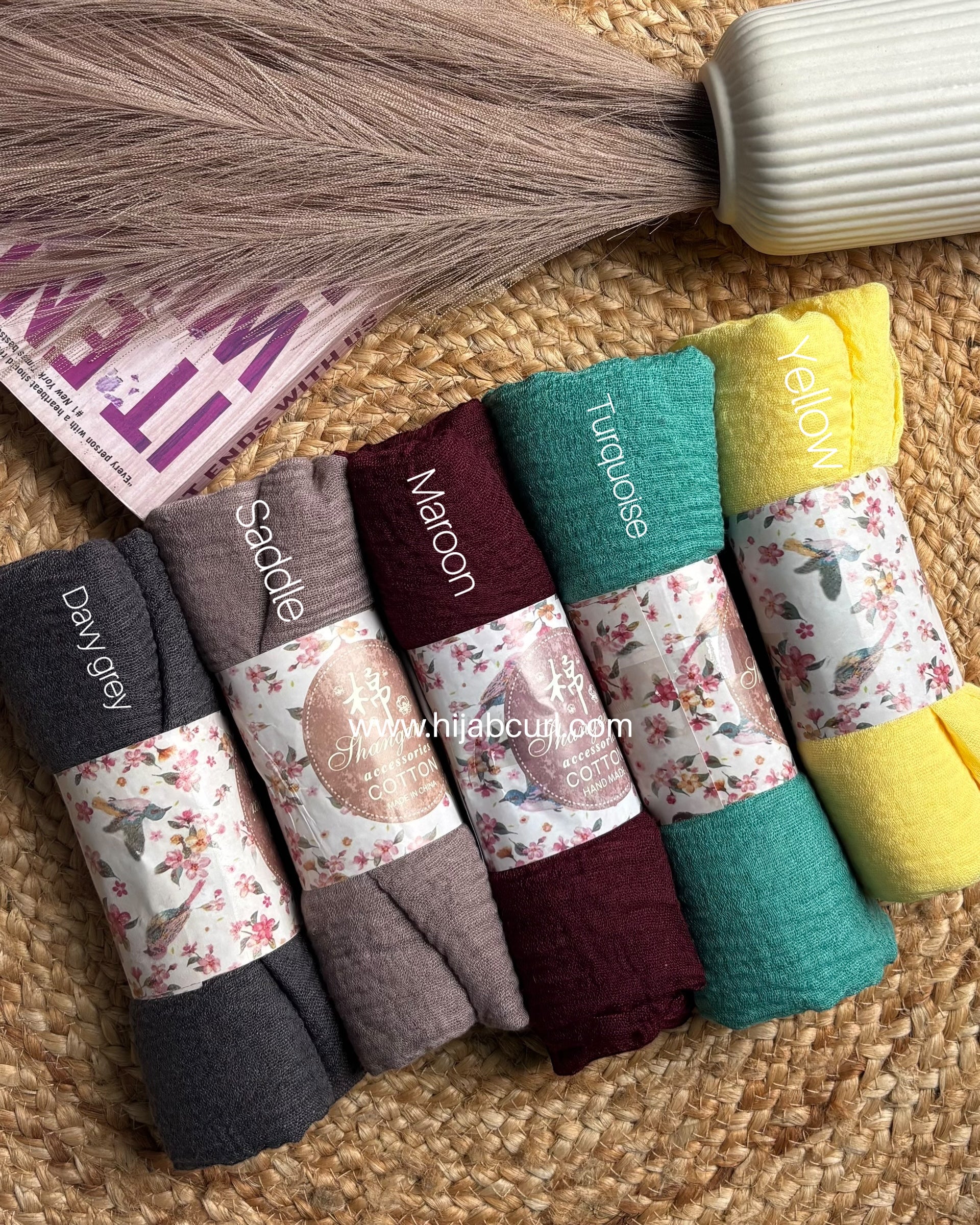 Crinkle Cotton Hijab