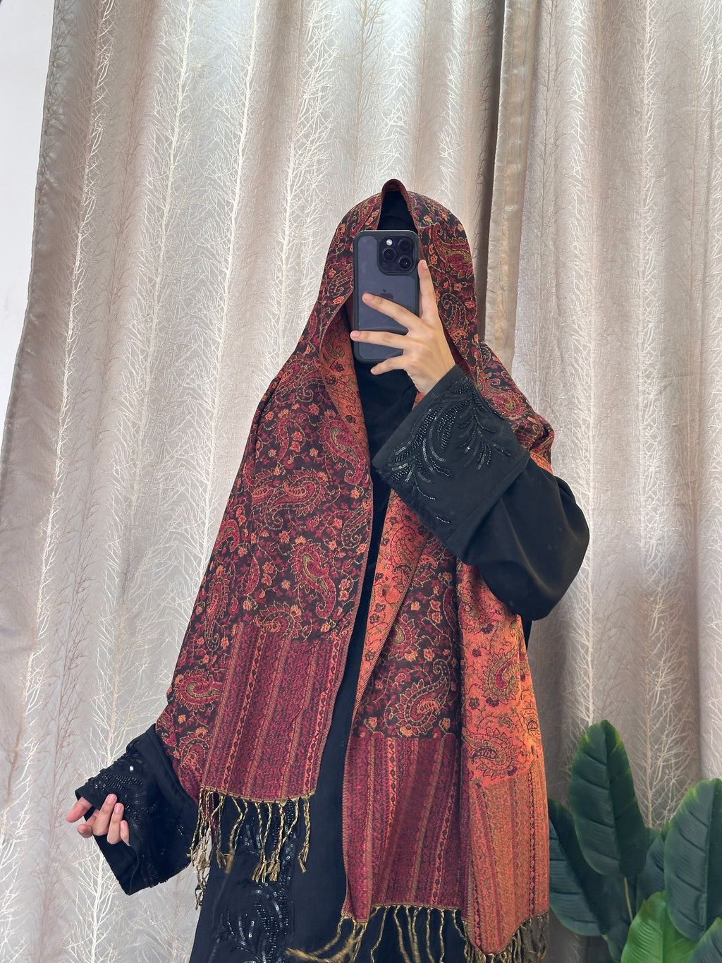 Luxury pashmina shawl