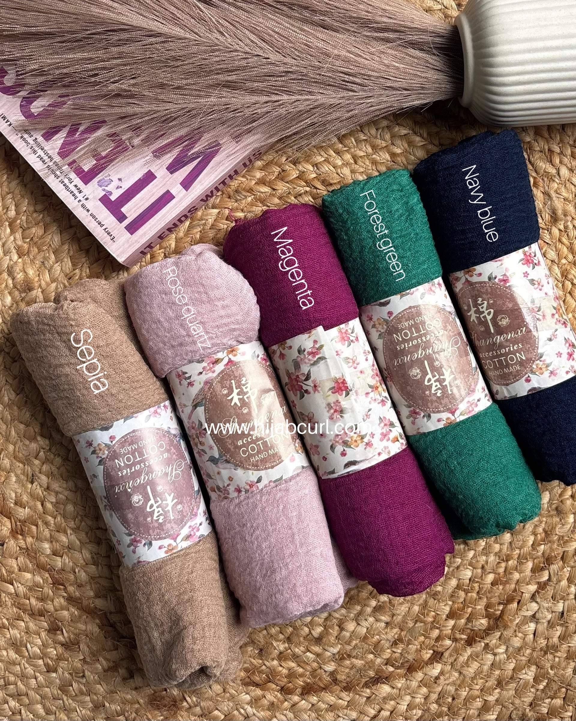 Crinkle Cotton Hijab