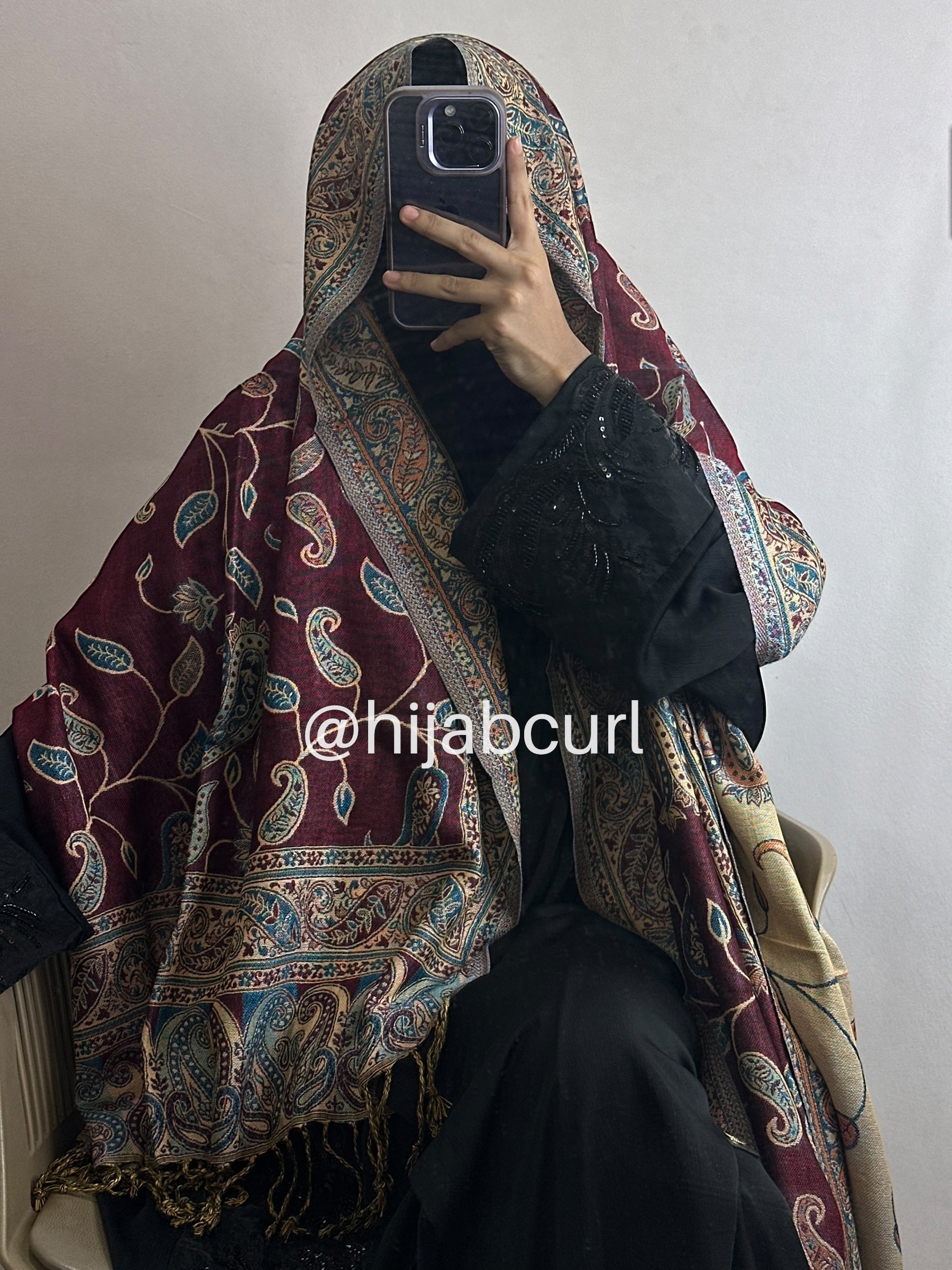 Luxury pashmina shawl