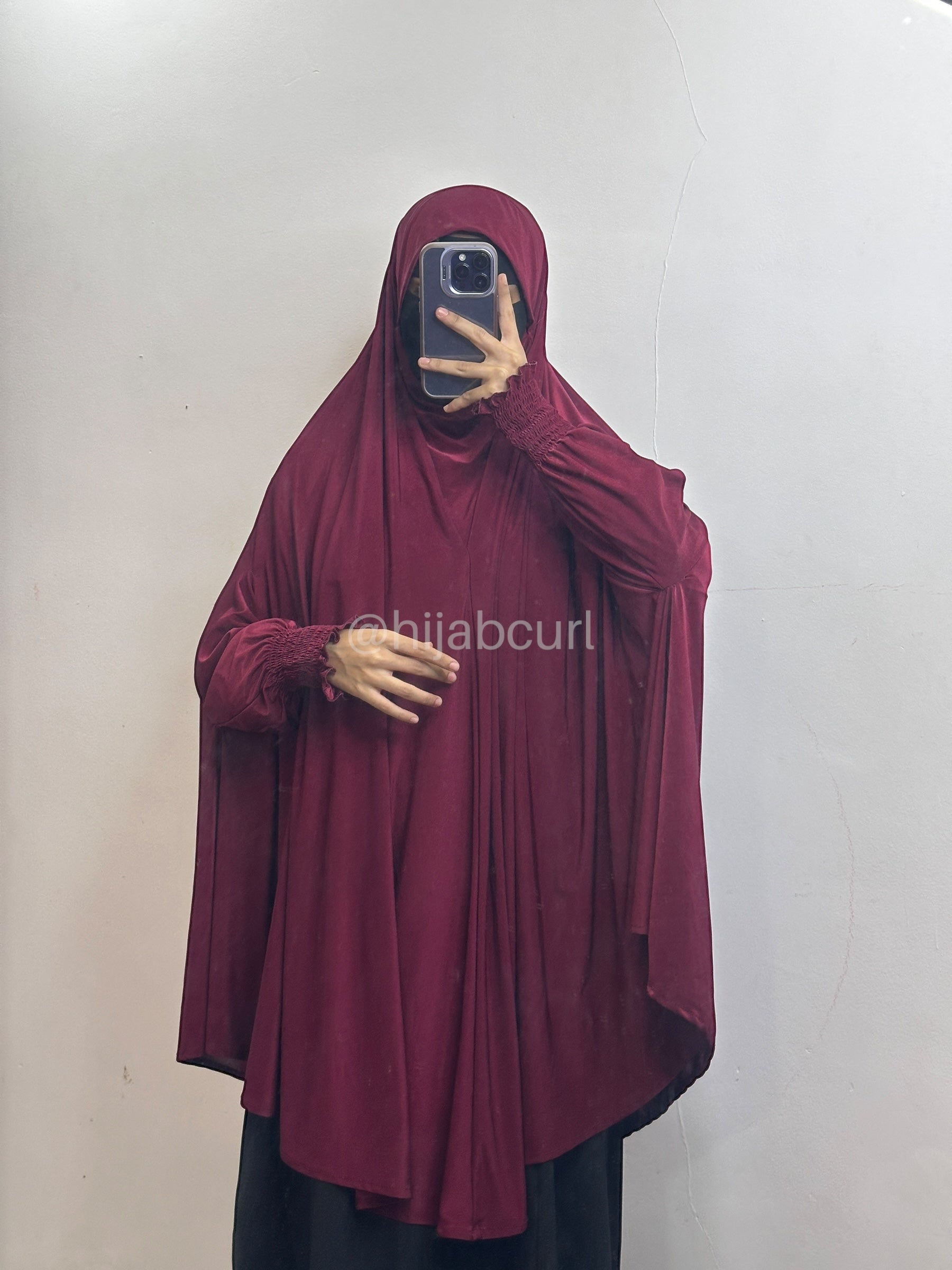 Sleeve Jilbab - 50 inches Length