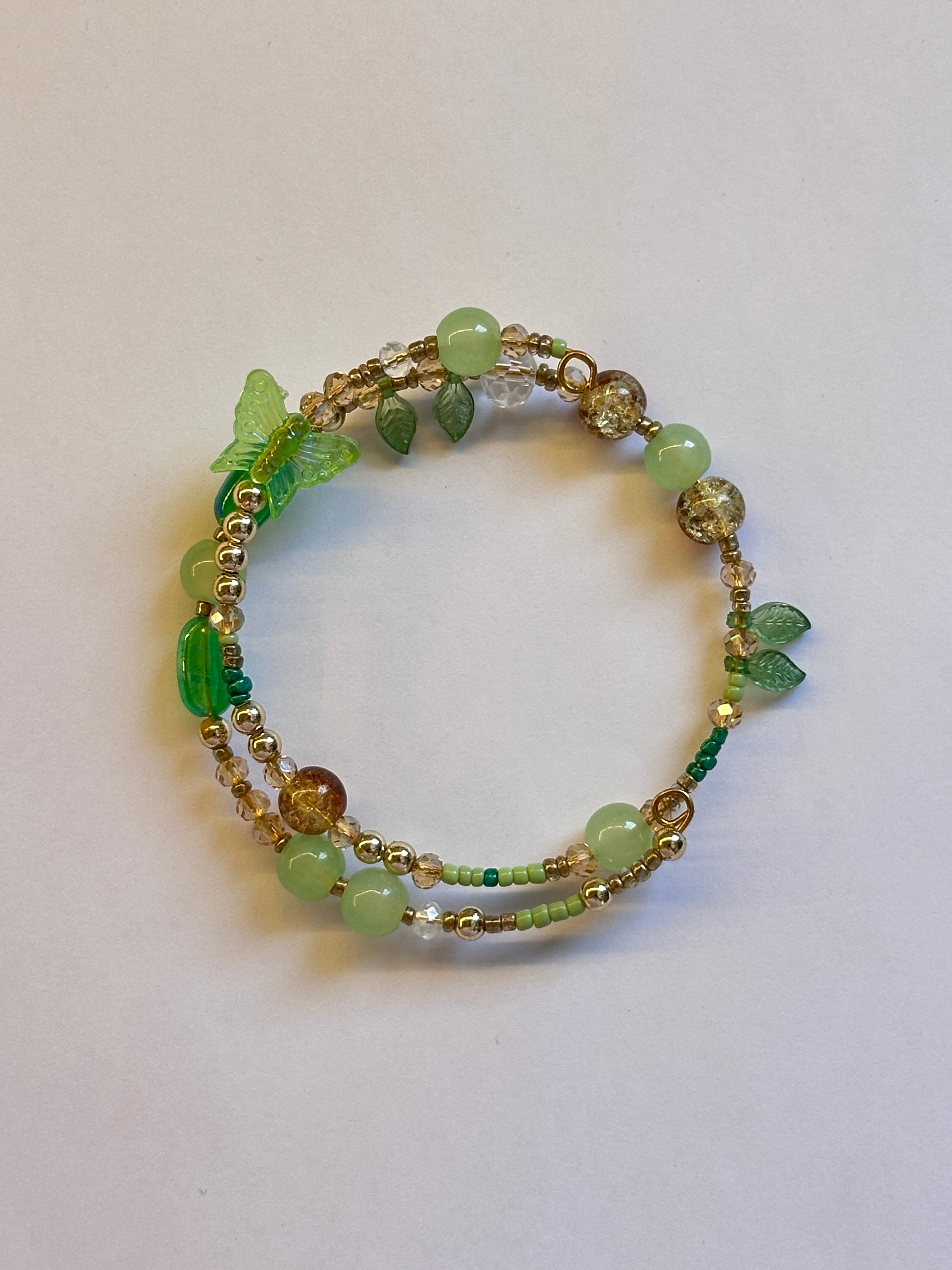 Two layers bracelet