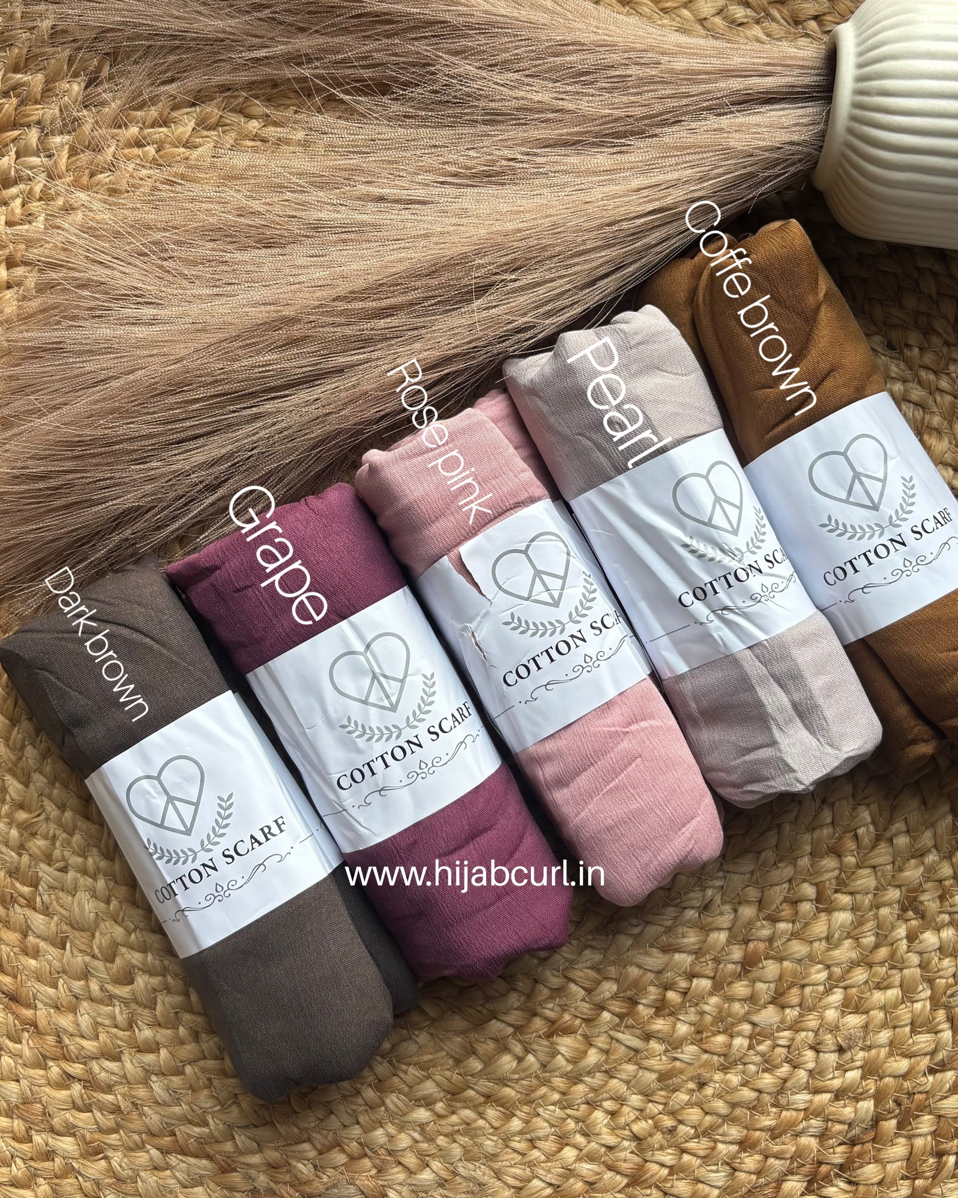 Korean cotton hijab - Daily wear