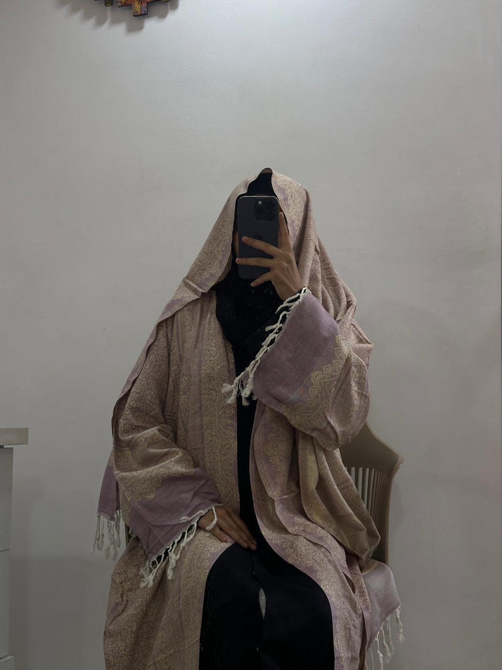 Pashmina Abaya With Shawl