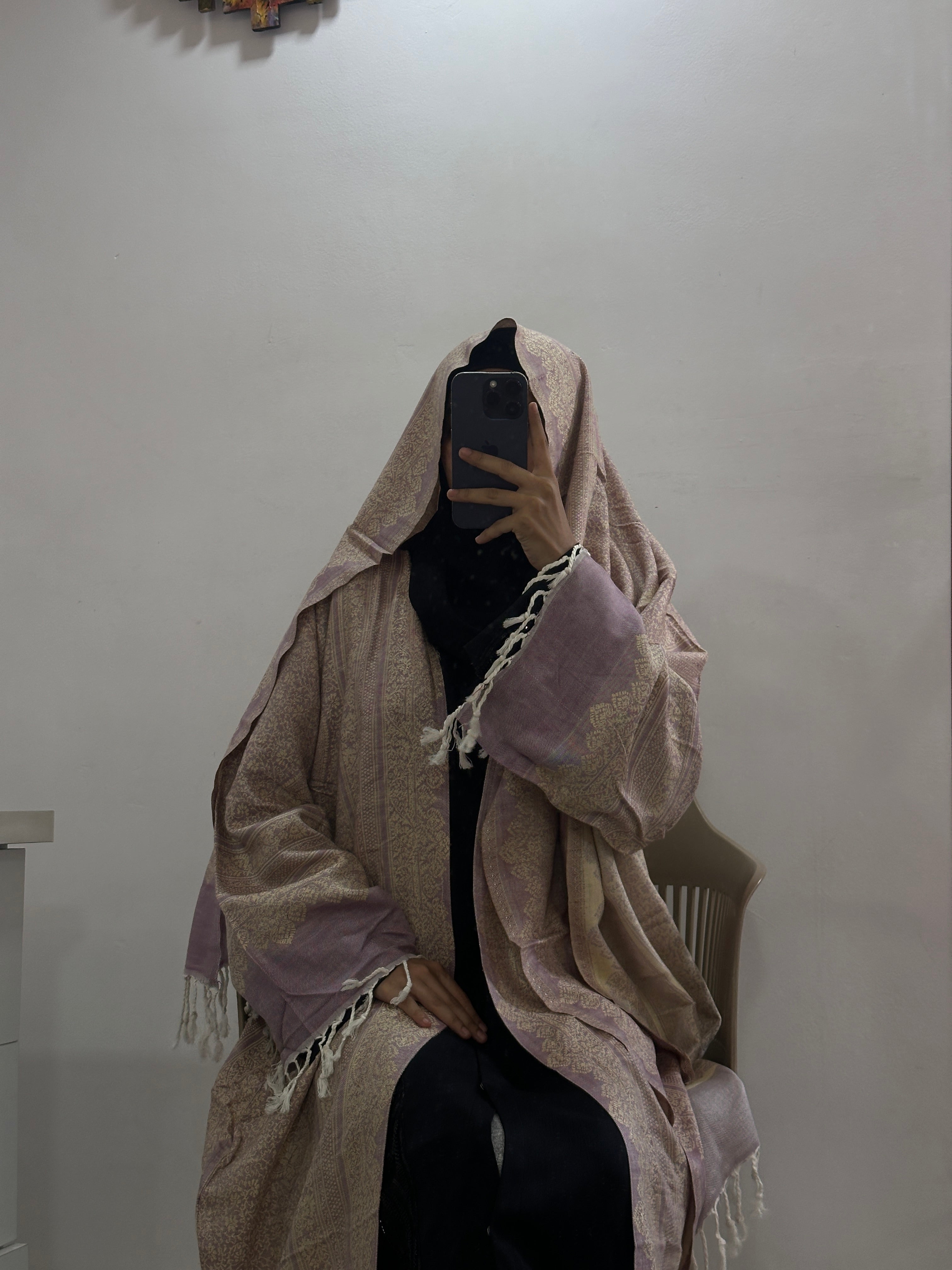 Pashmina Abaya With Shawl