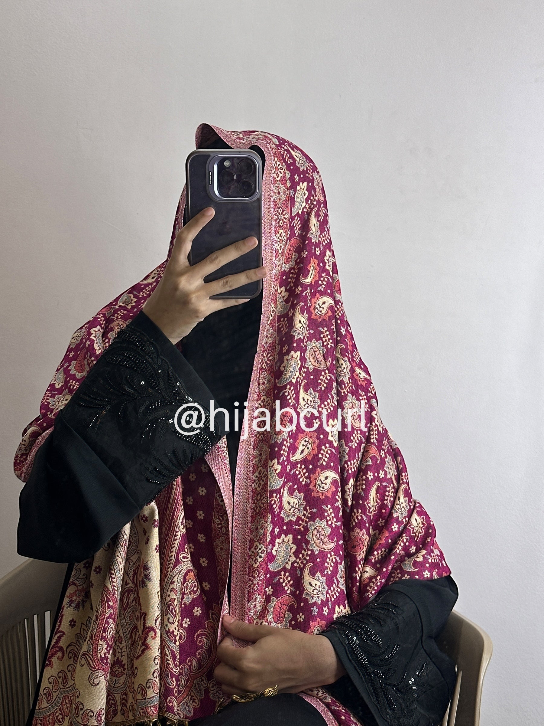 Luxury pashmina shawl