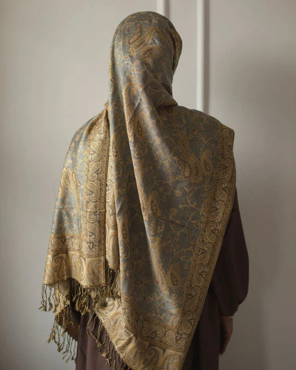 Luxury pashmina shawl