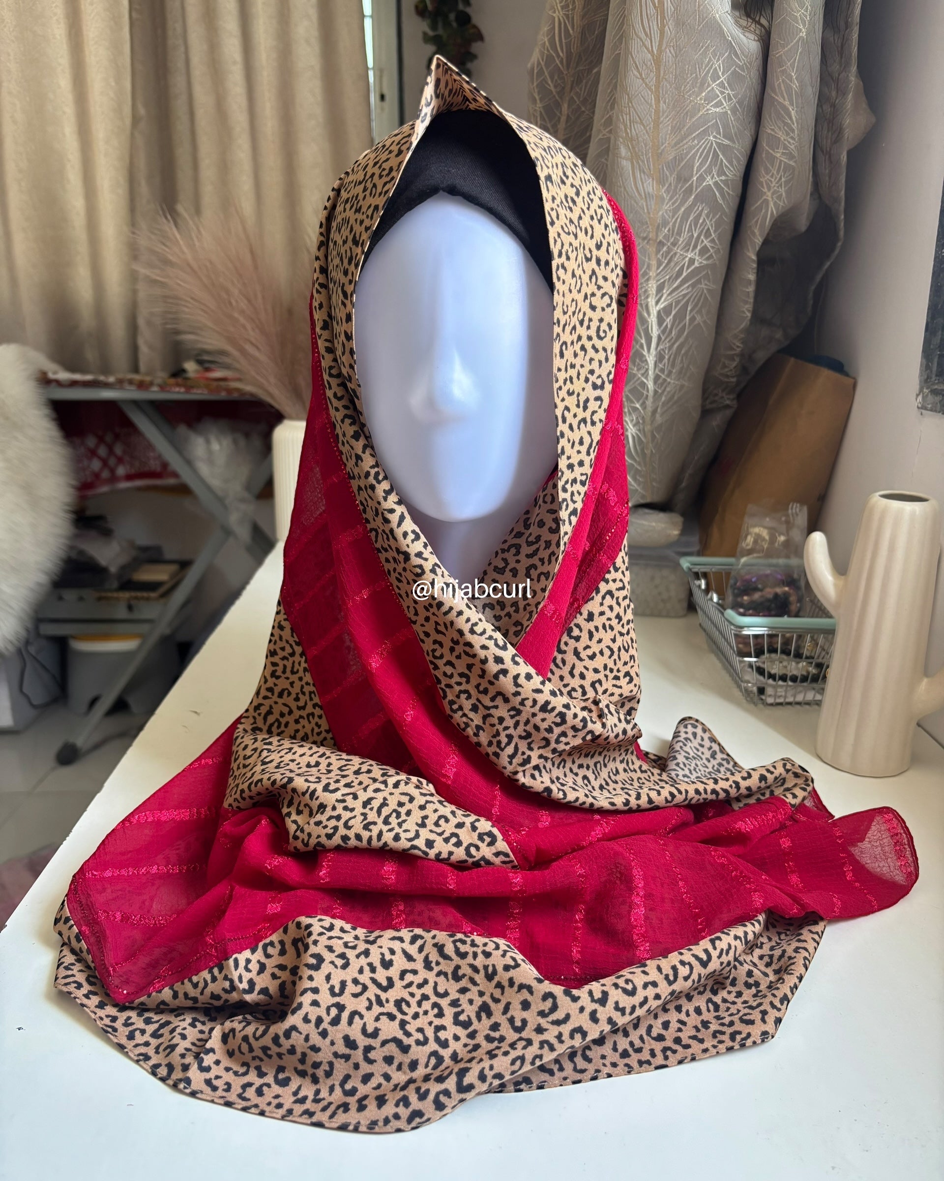 Premium Georgette Printed Party Wear Hijab