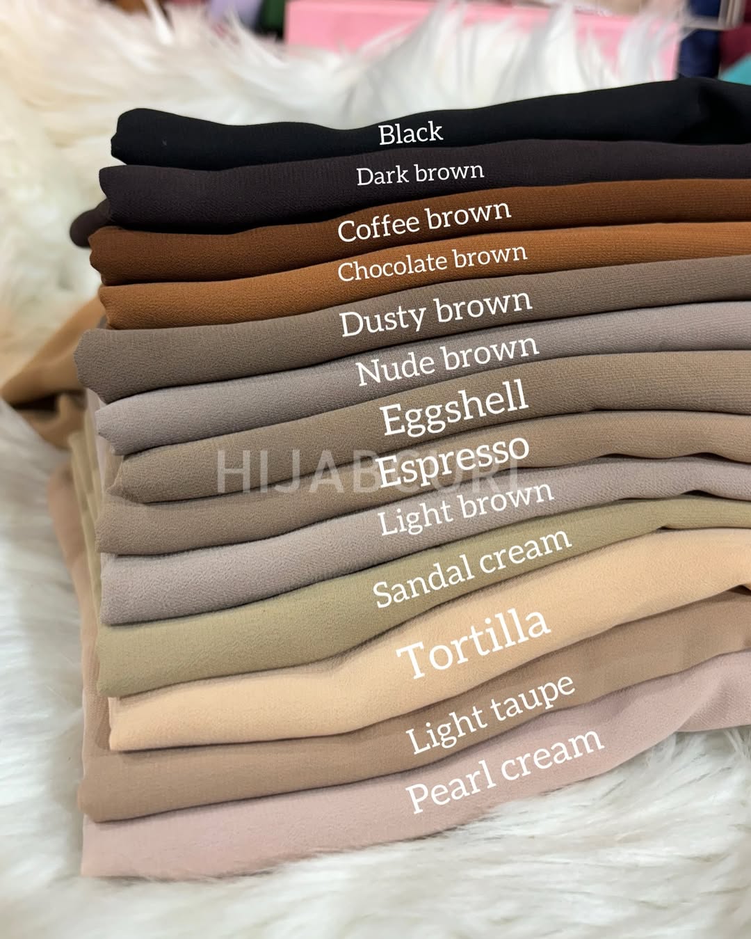 Basic Georgette Hijab