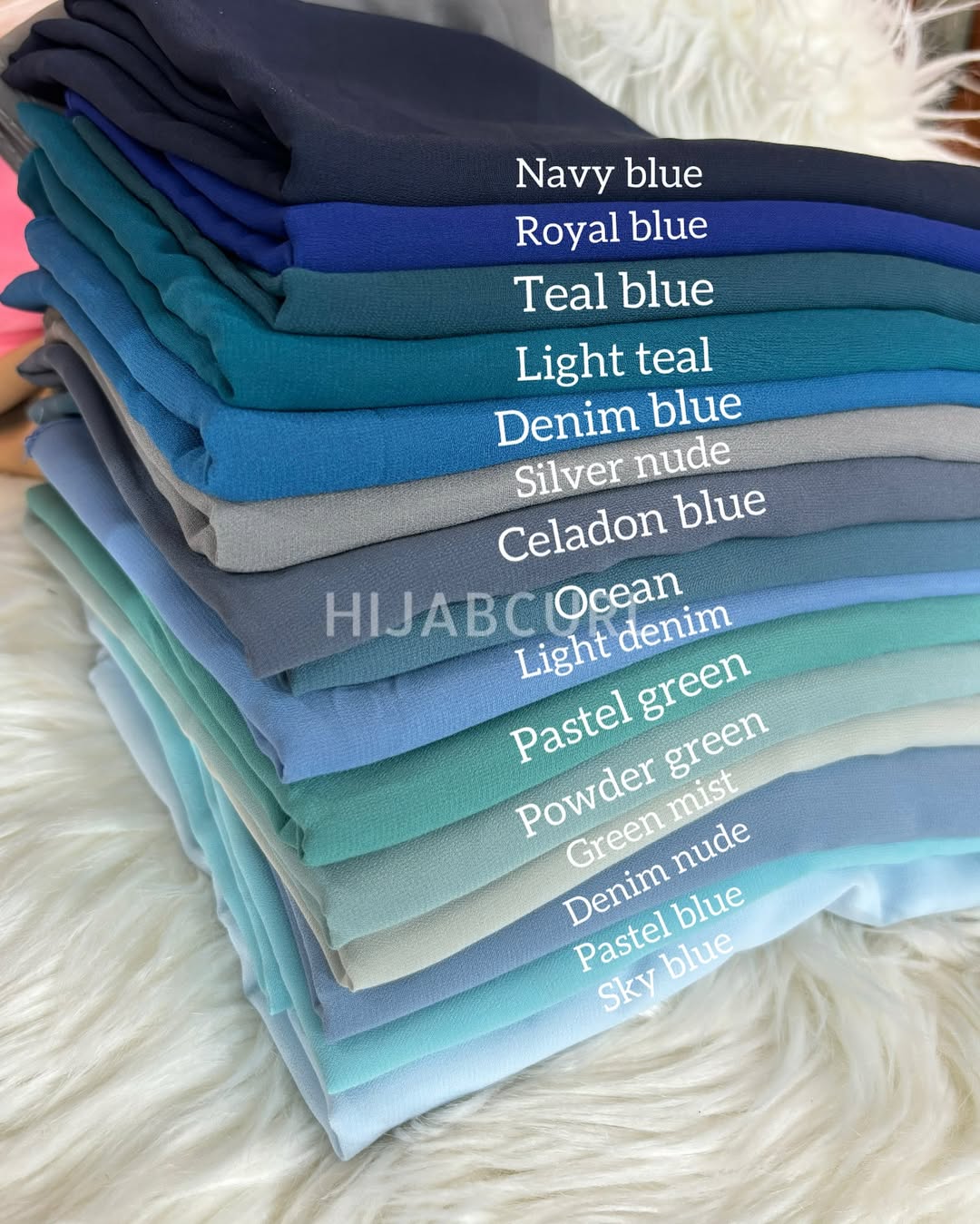 Basic Georgette Hijab