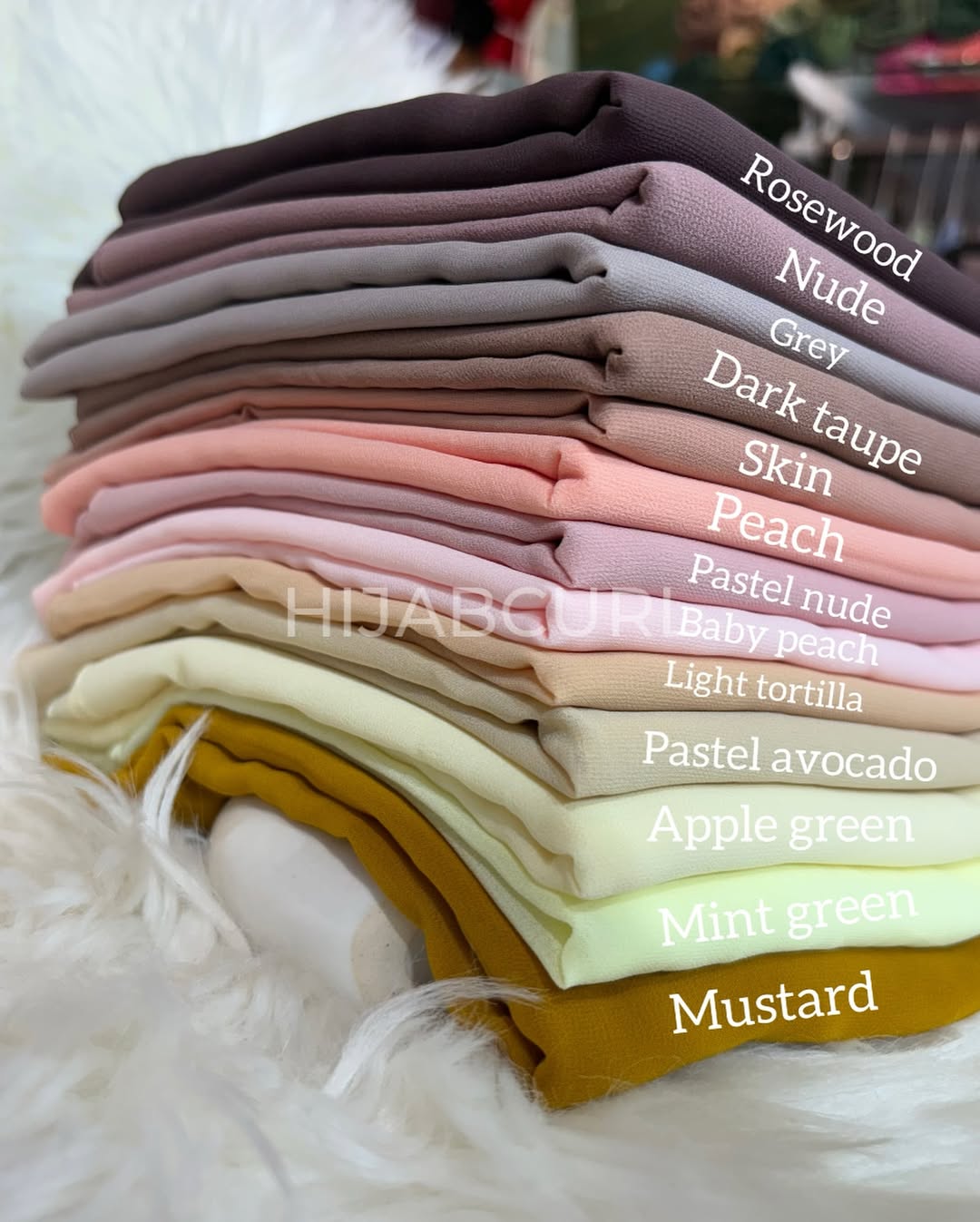 Basic Georgette Hijab