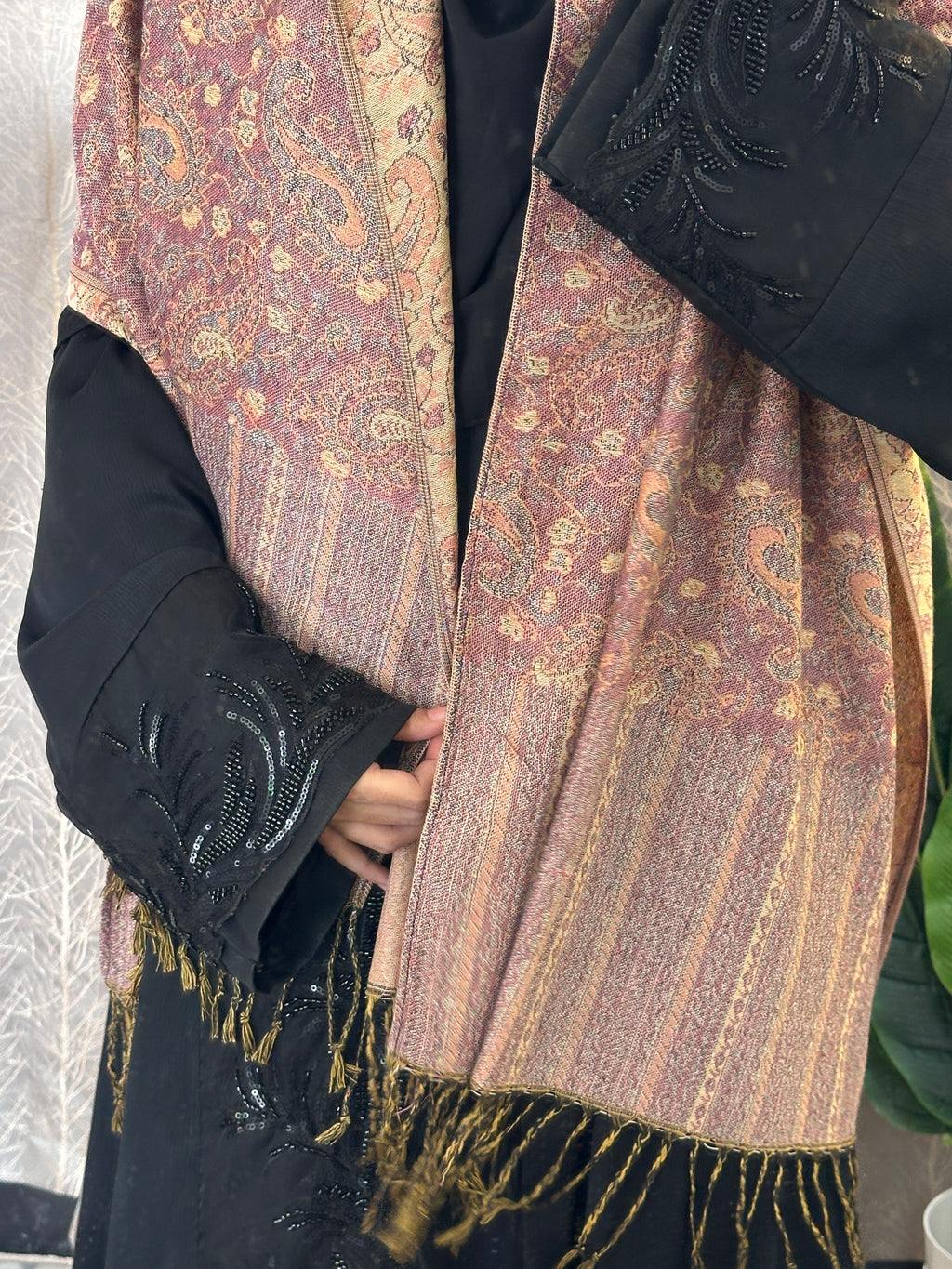 Luxury pashmina shawl