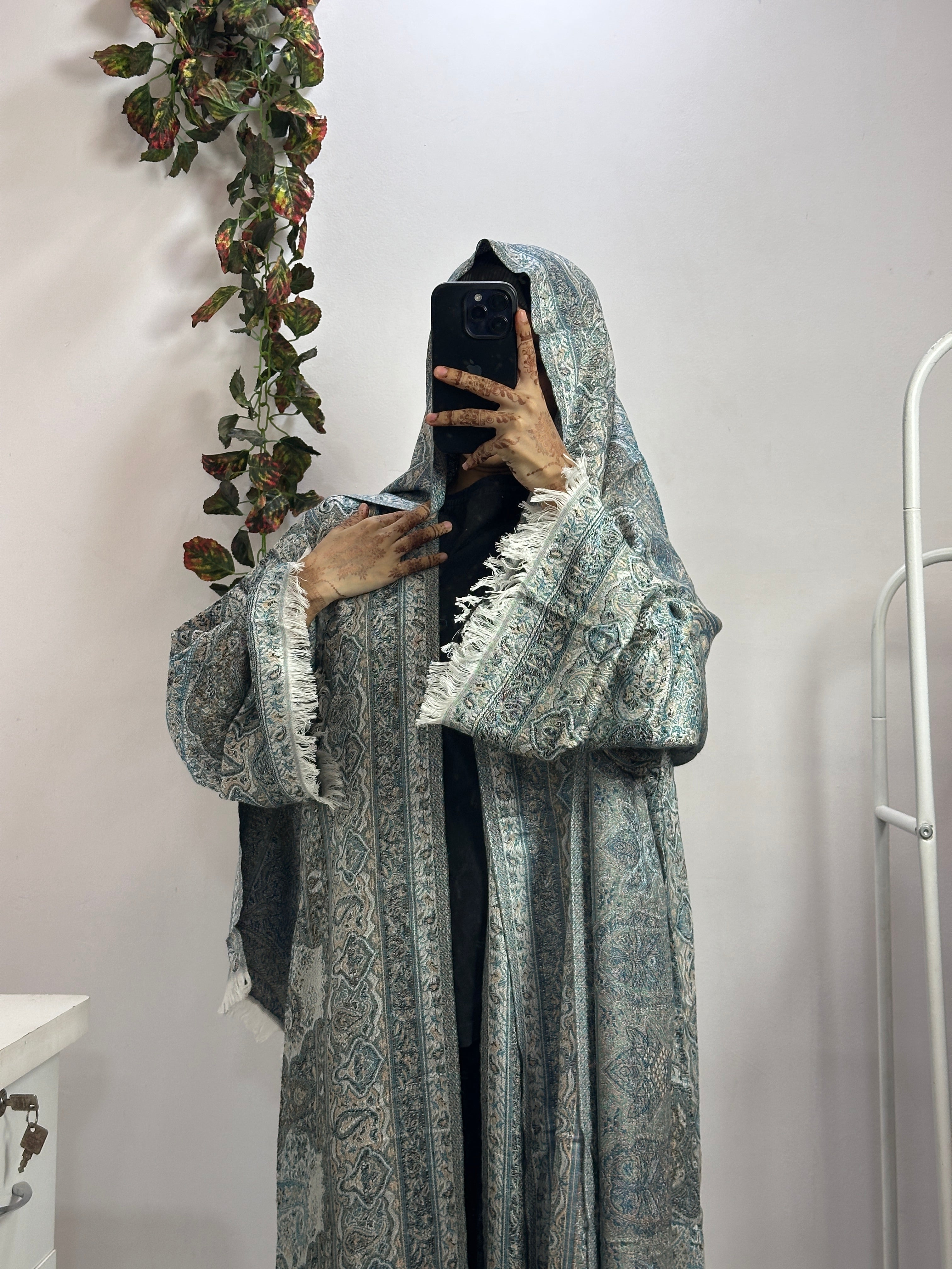 Pashmina Abaya With Shawl