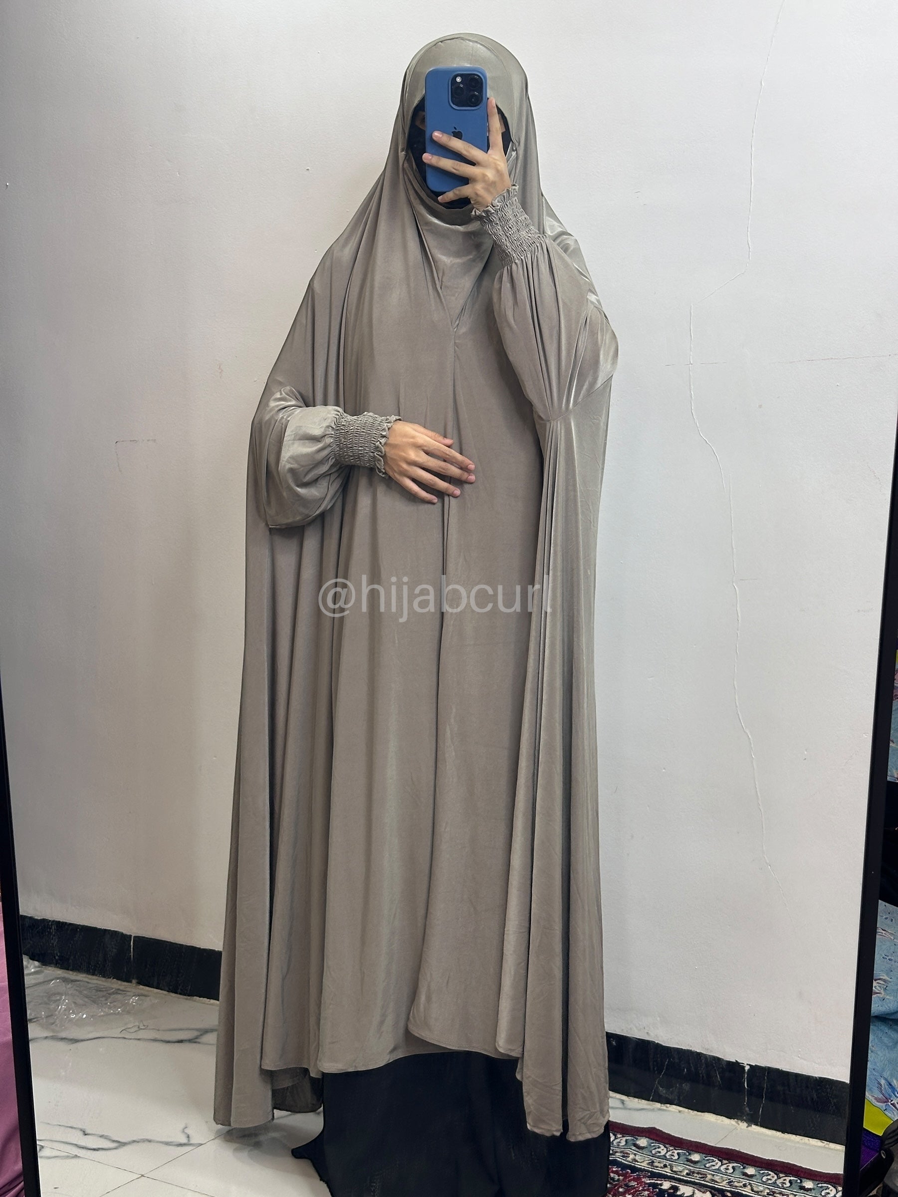 Sleeve Jilbab - 60 inches Length