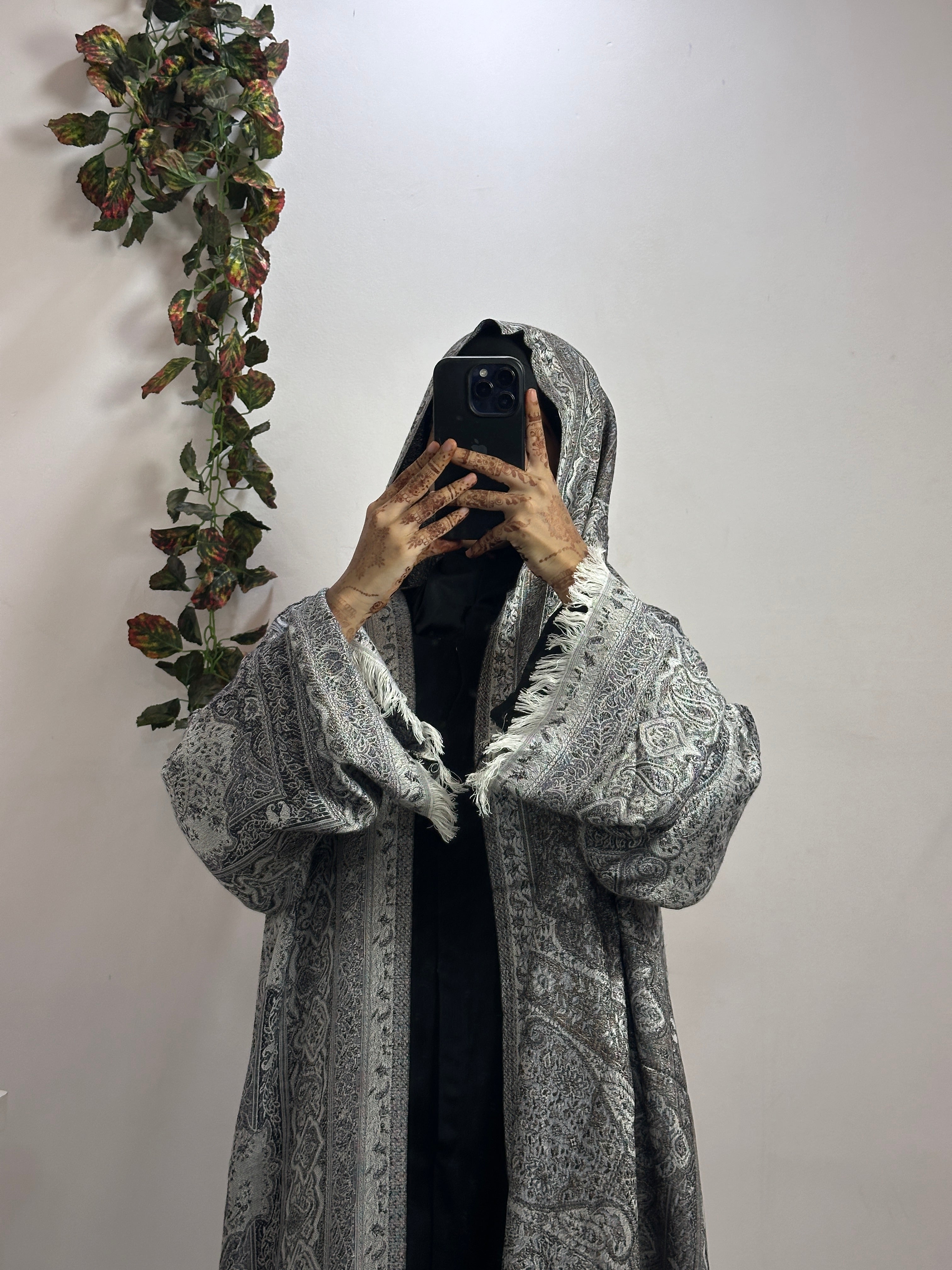 Pashmina Abaya With Shawl