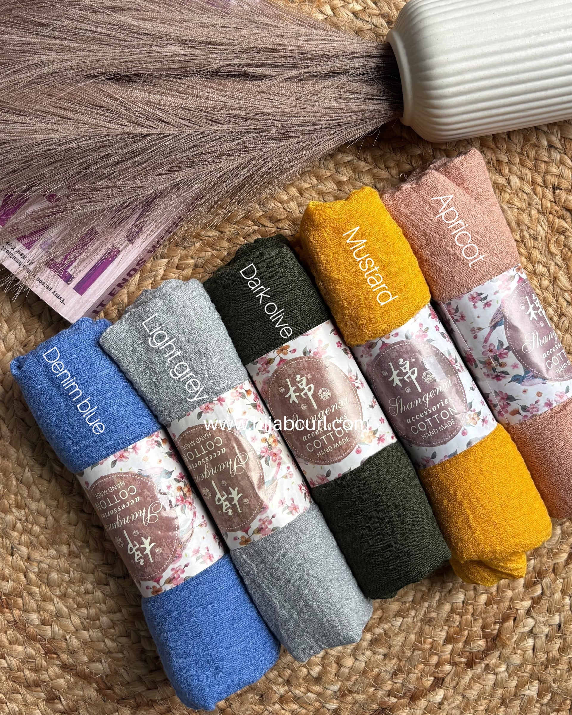 Crinkle Cotton Hijab