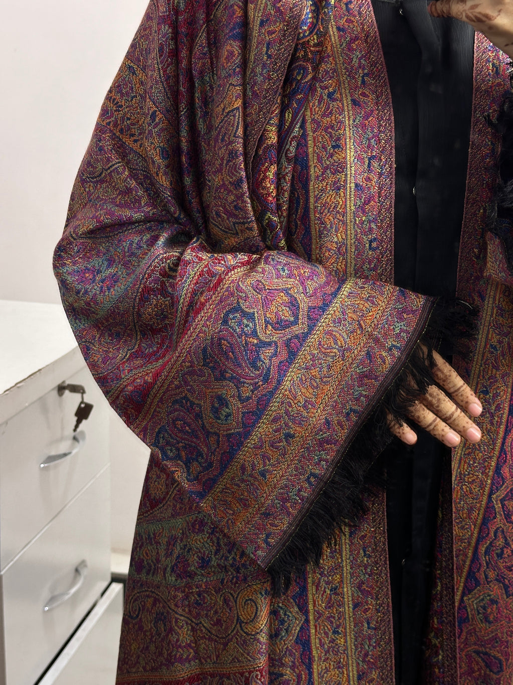 Pashmina Abaya With Shawl