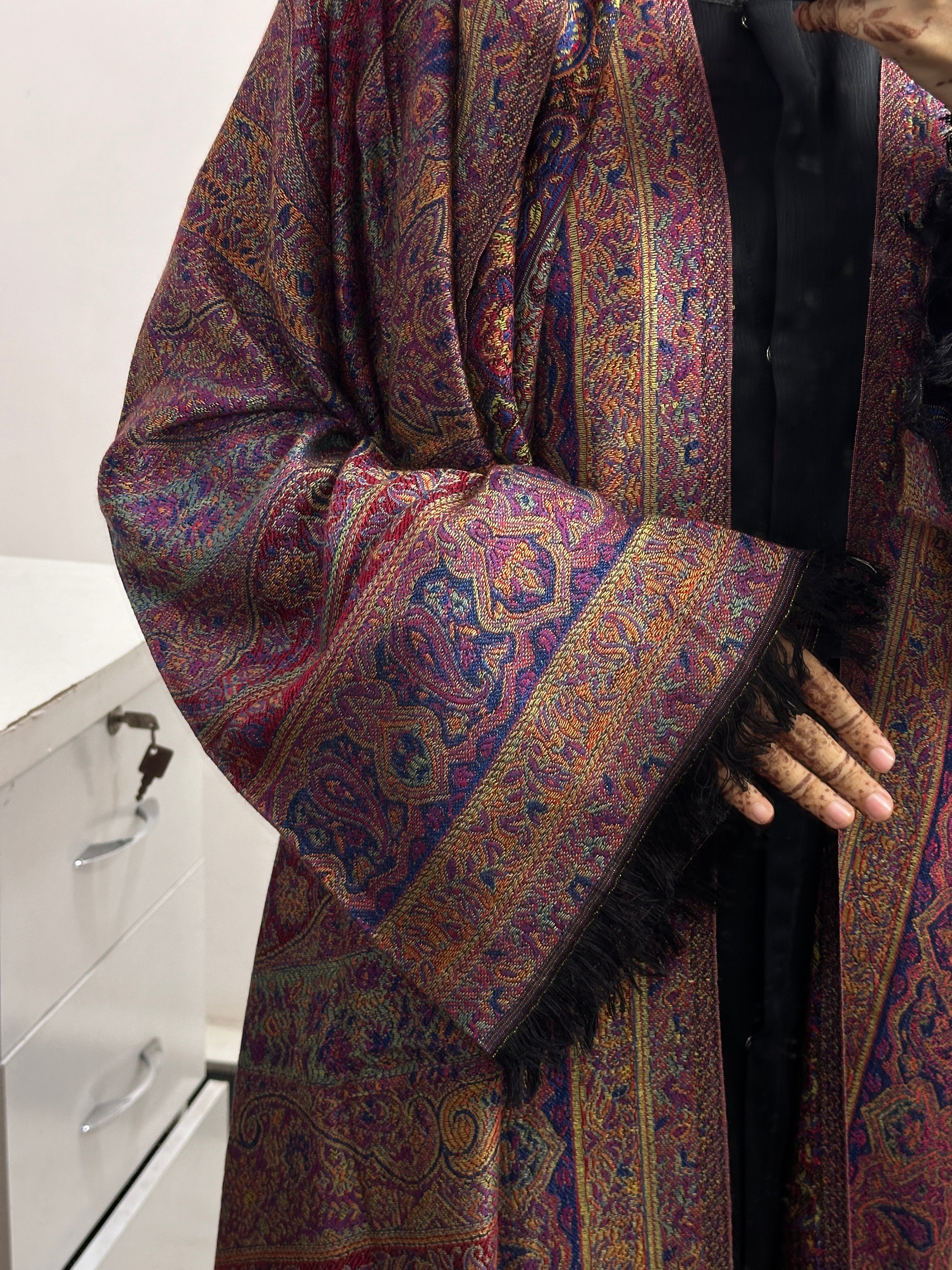 Pashmina Abaya With Shawl