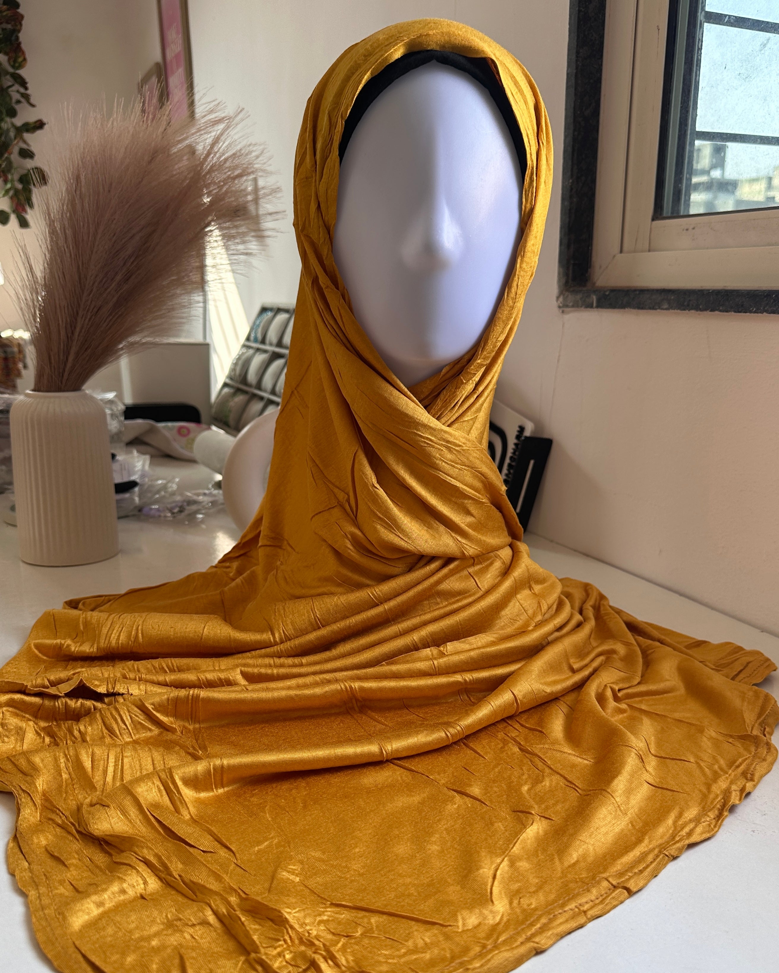 Jersey Hijab - Solid Soft Fabric