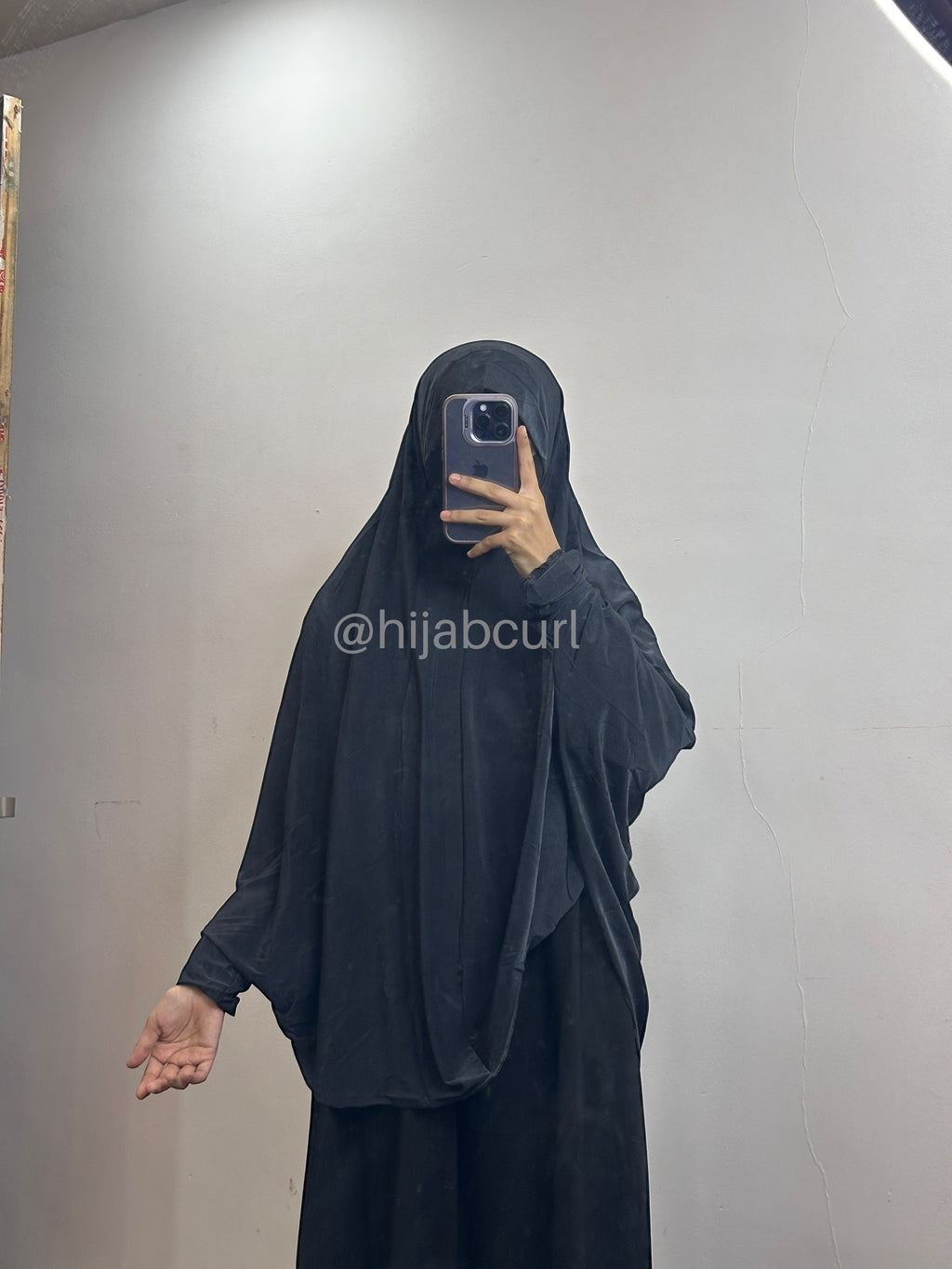 Sleeve Jilbab - 42 inches Length