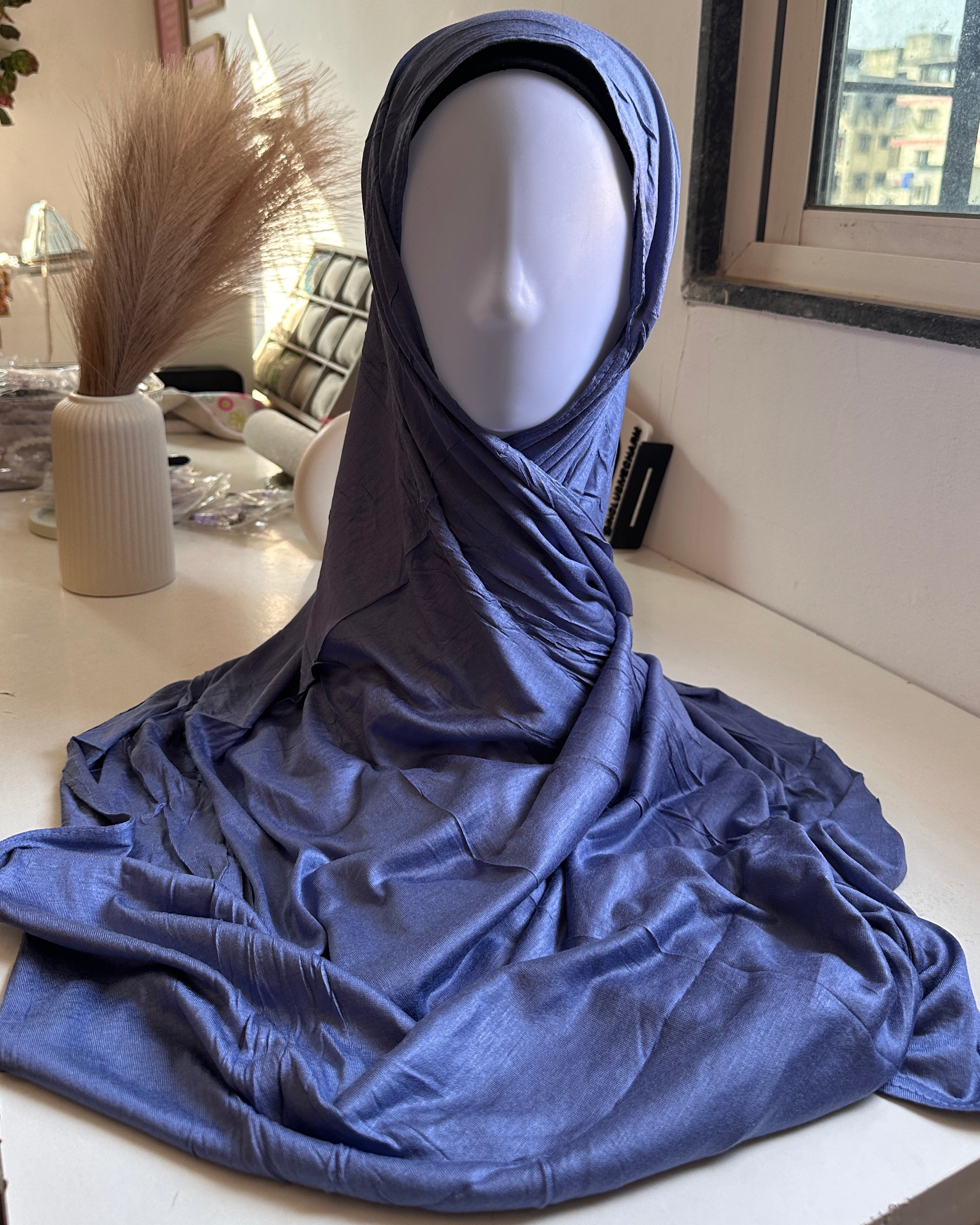 Jersey Hijab - Solid Soft Fabric