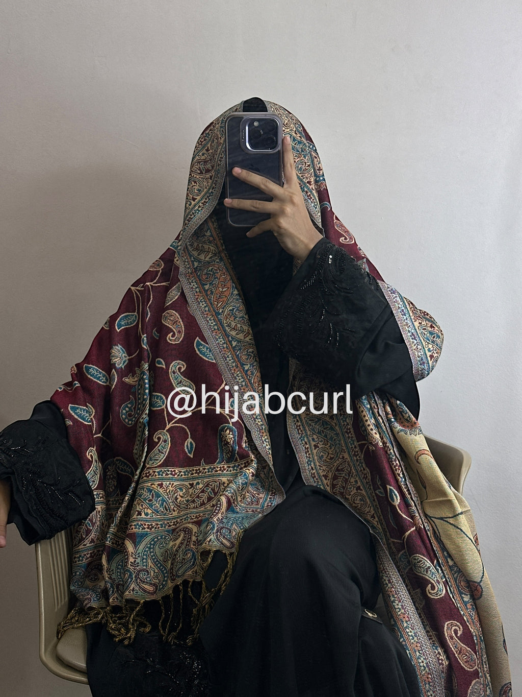Luxury pashmina shawl