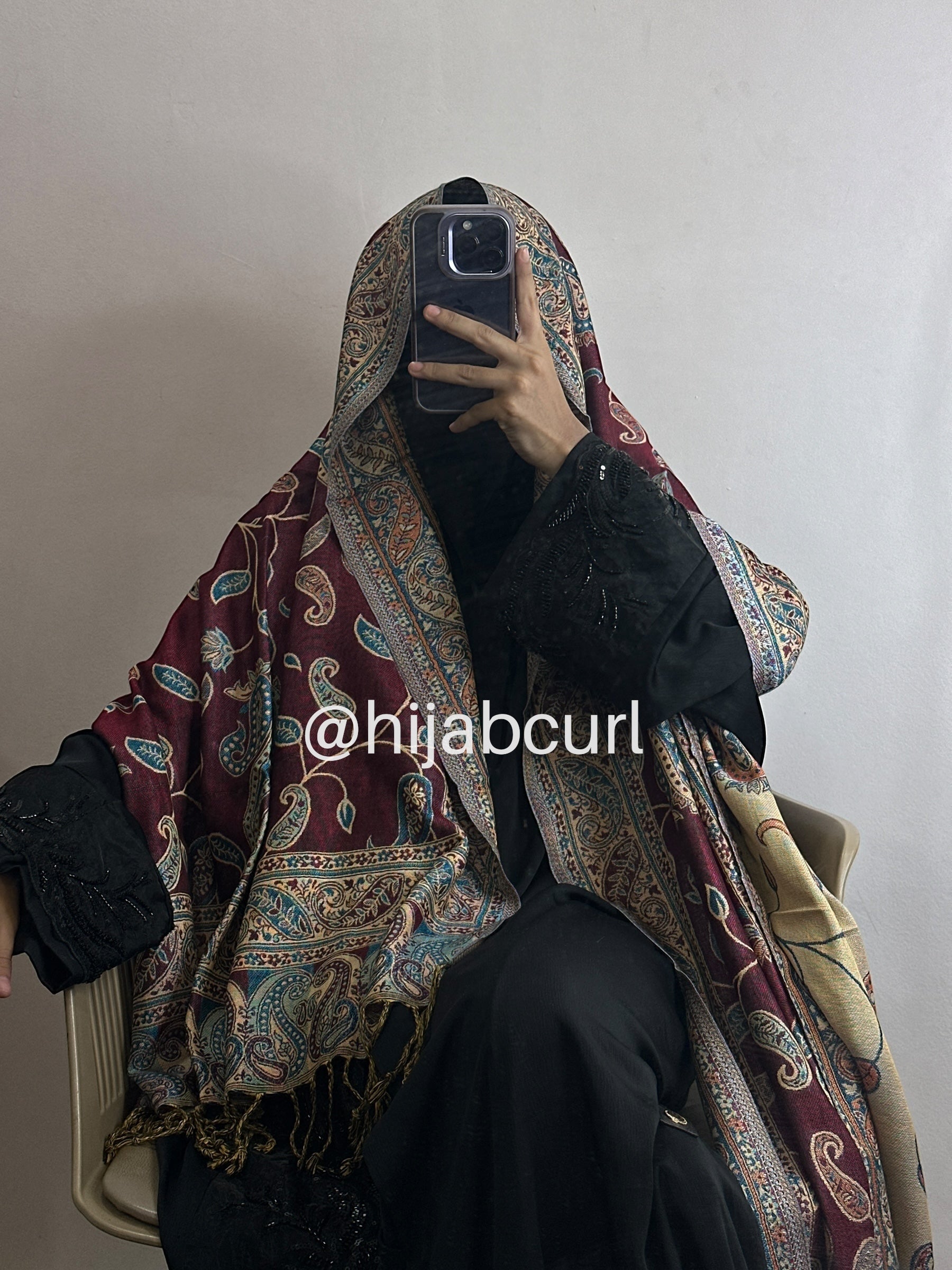 Luxury pashmina shawl
