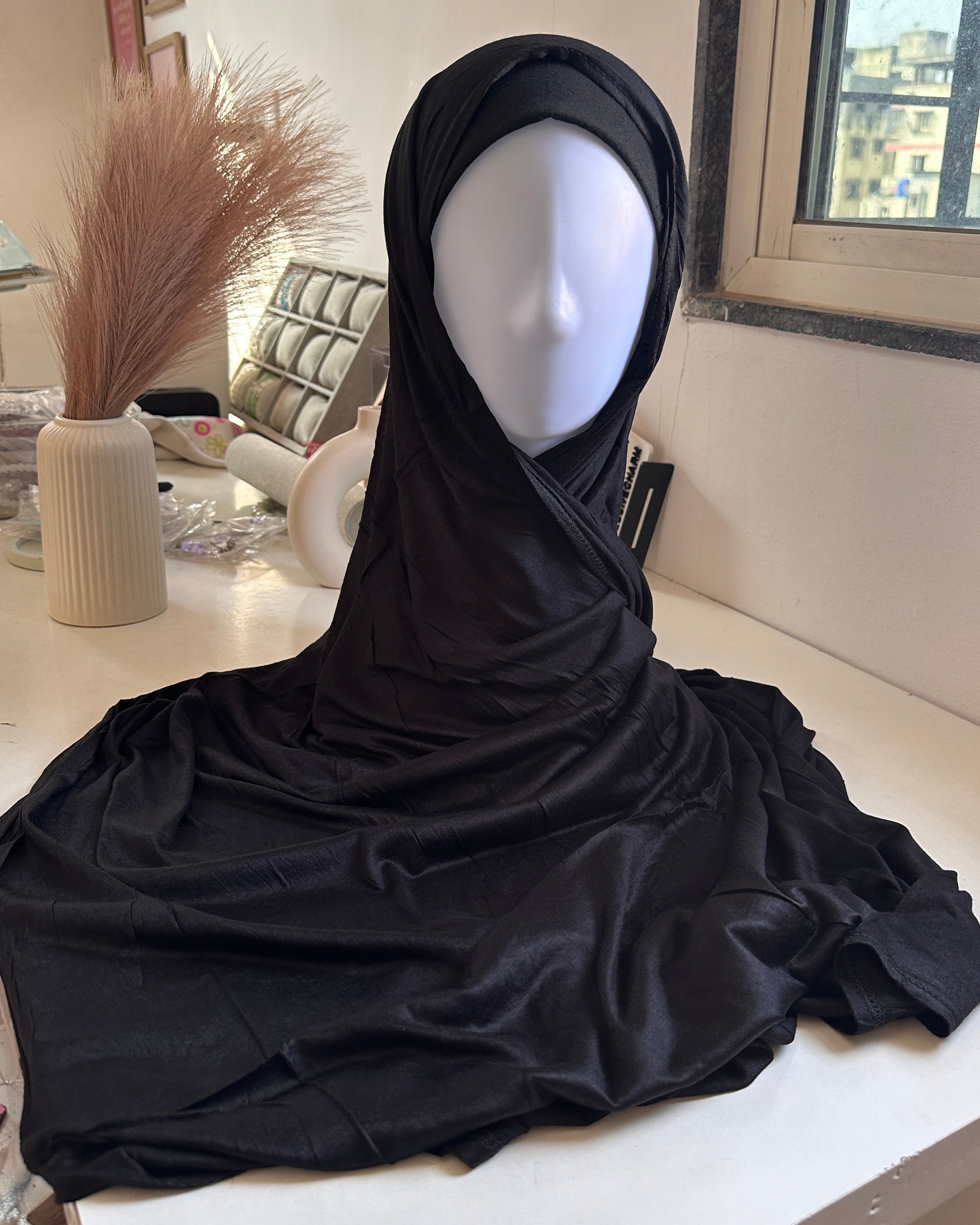 Jersey Hijab - Solid Soft Fabric