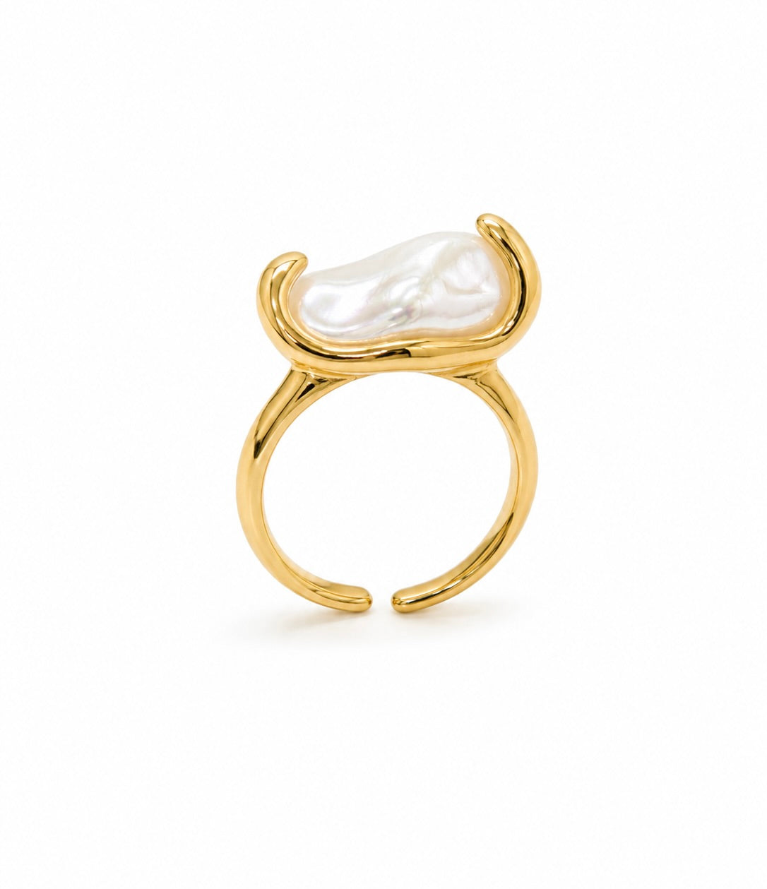 Big pearl ring
