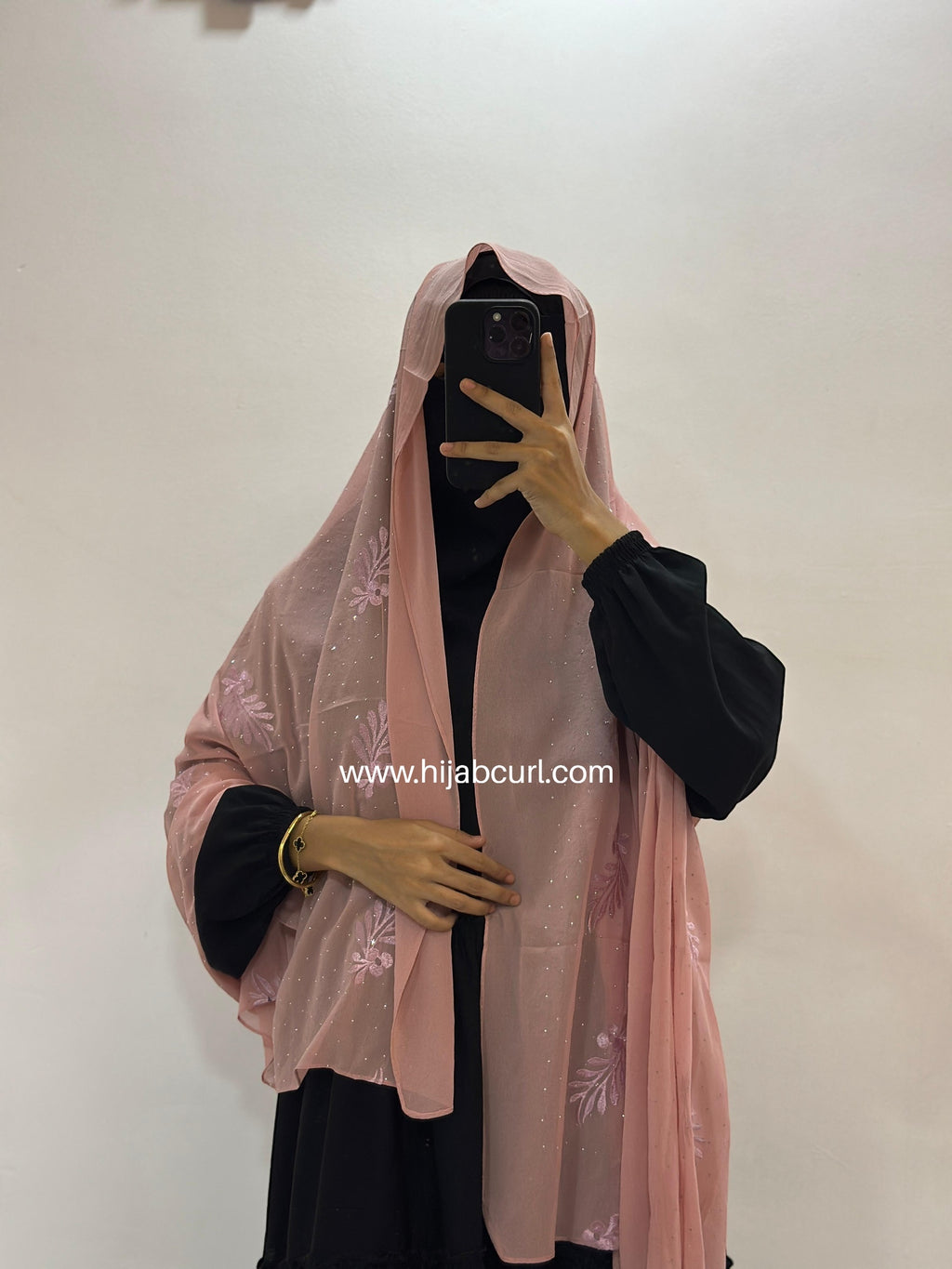 Premium Chiffon Embroidered Hijab