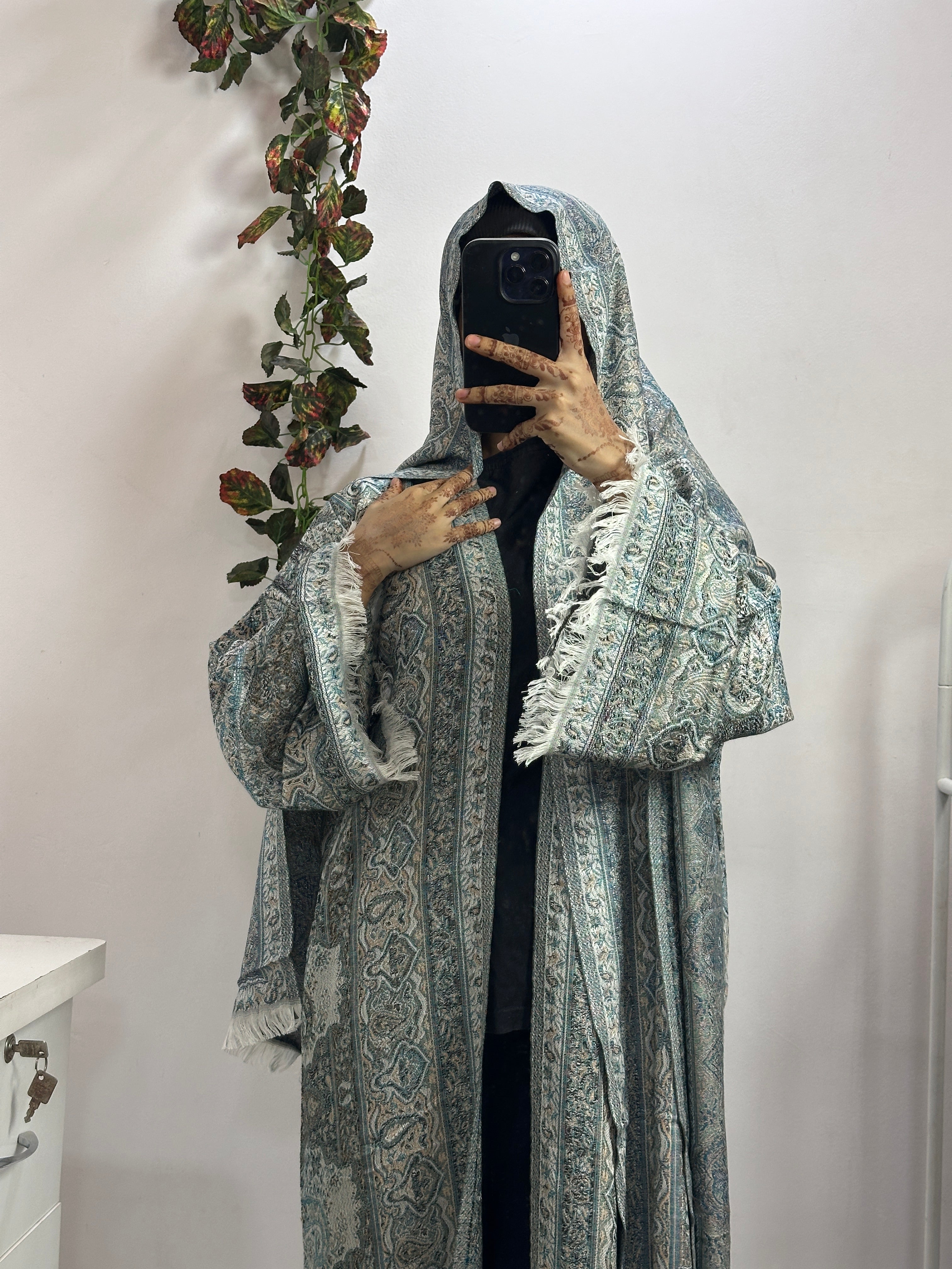 Pashmina Abaya With Shawl