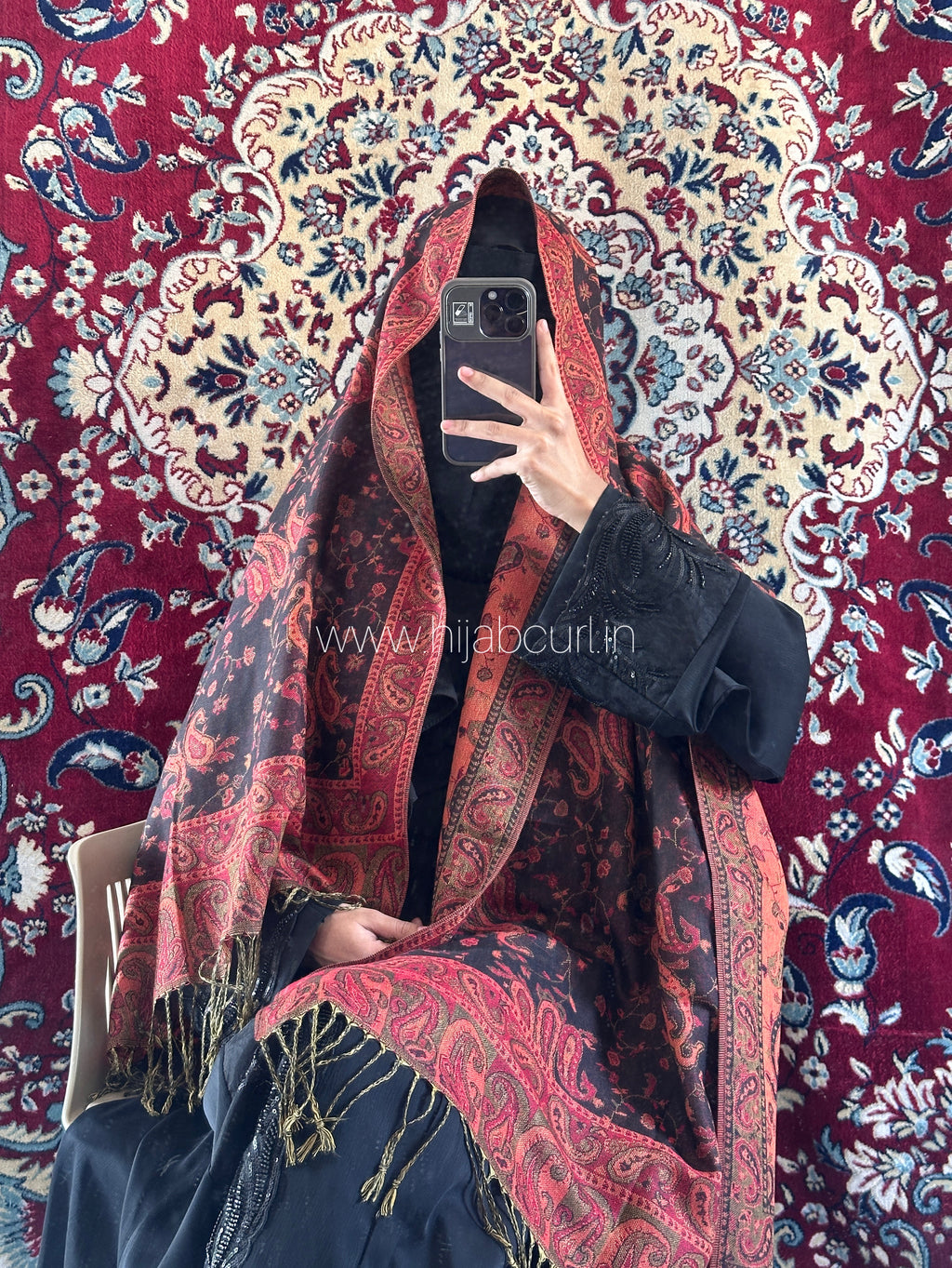 Luxury pashmina shawl