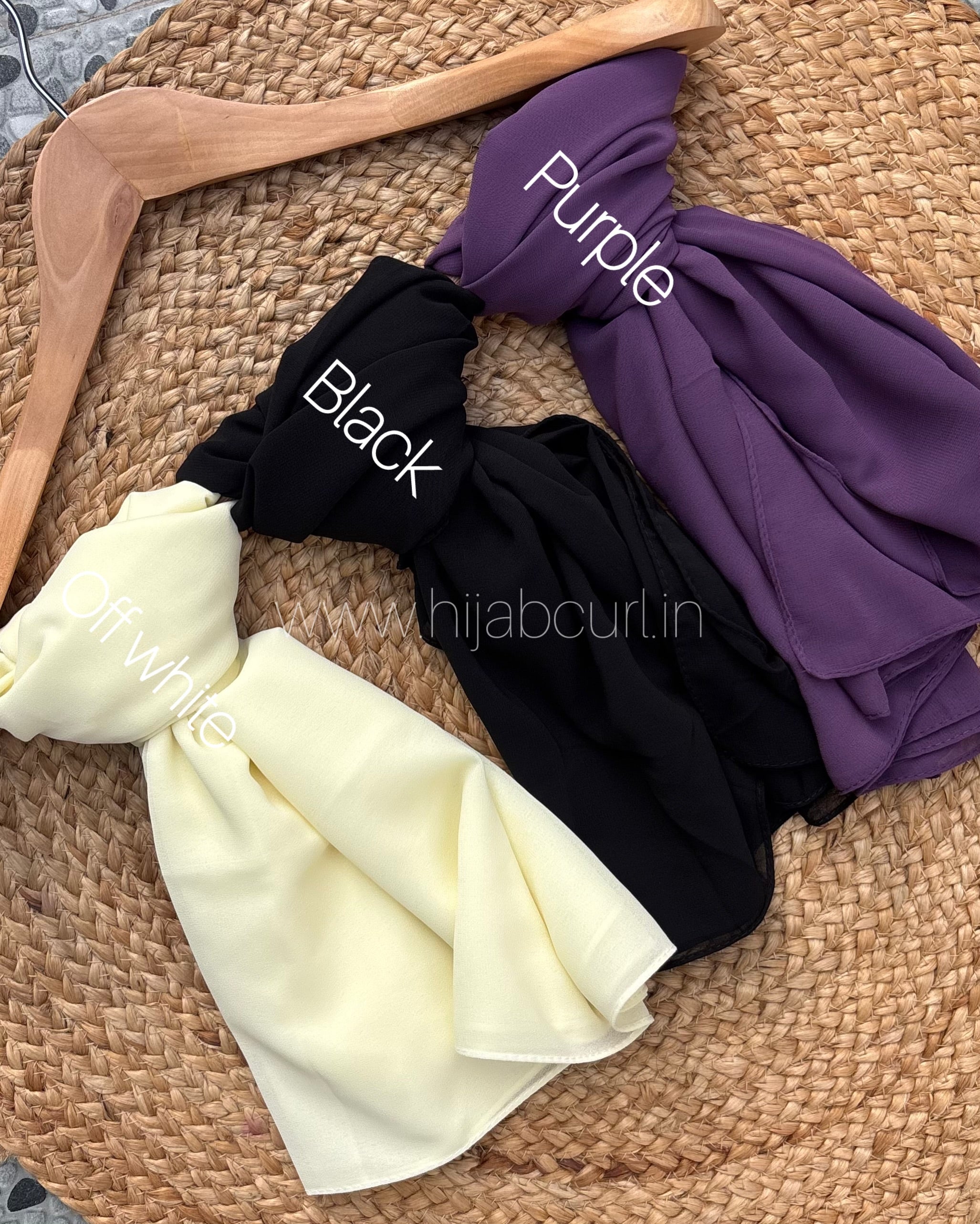 Georgette Hijab - 2 Meter Length