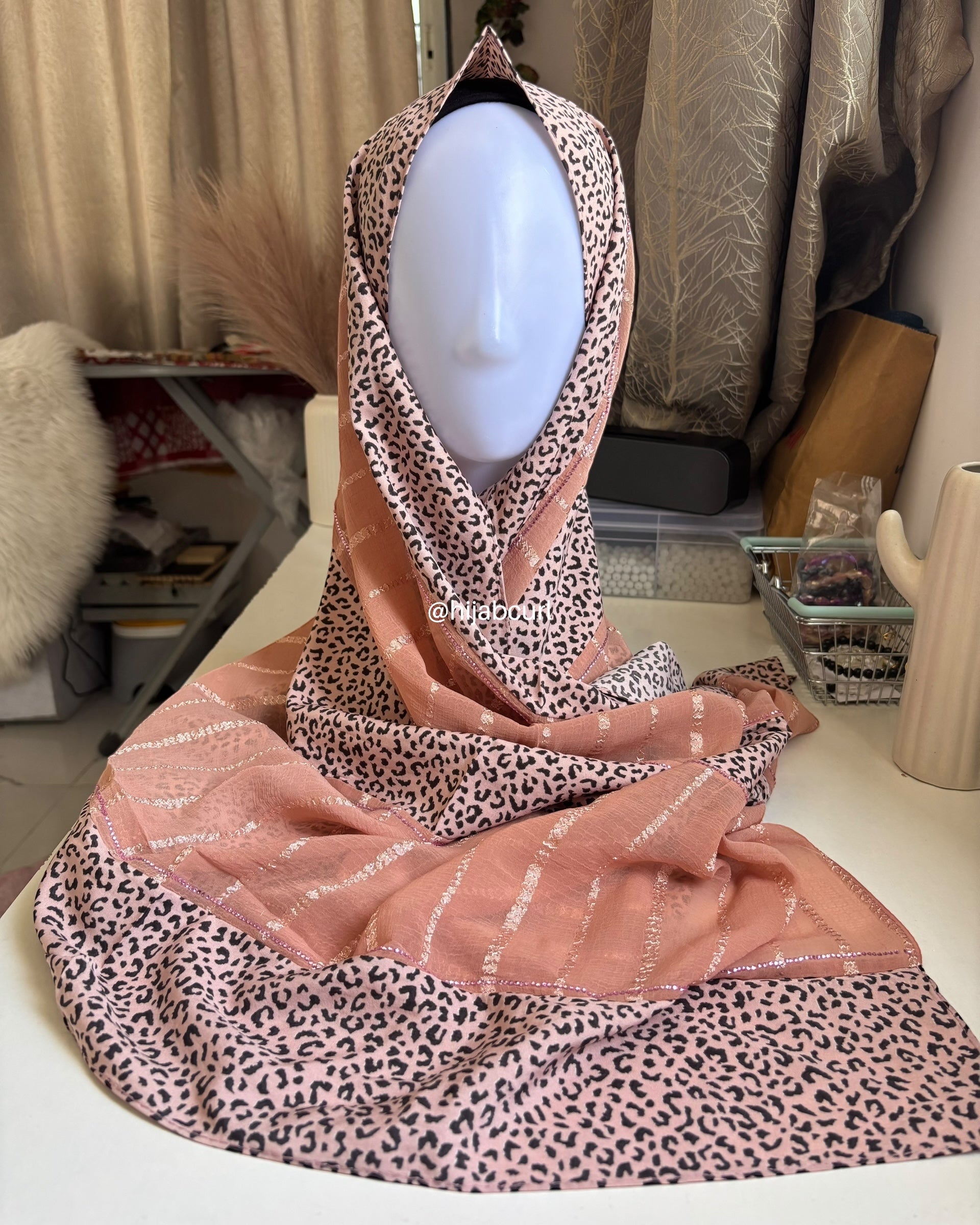 Premium Georgette Printed Party Wear Hijab