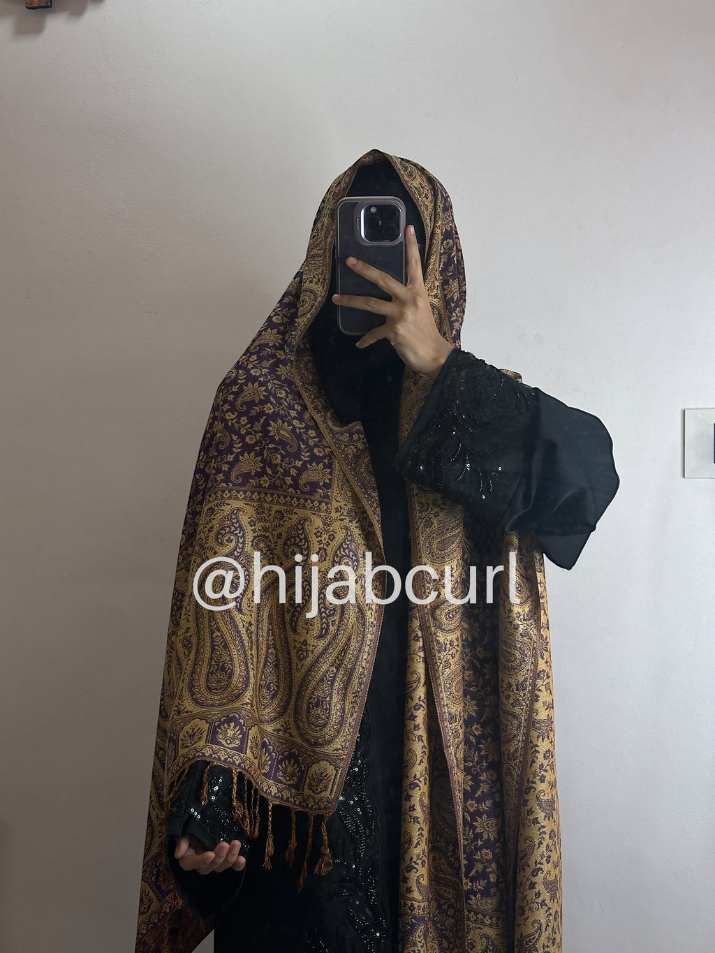 Luxury pashmina shawl