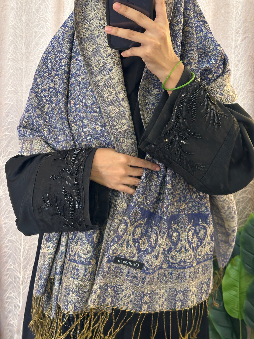 Luxury pashmina shawl