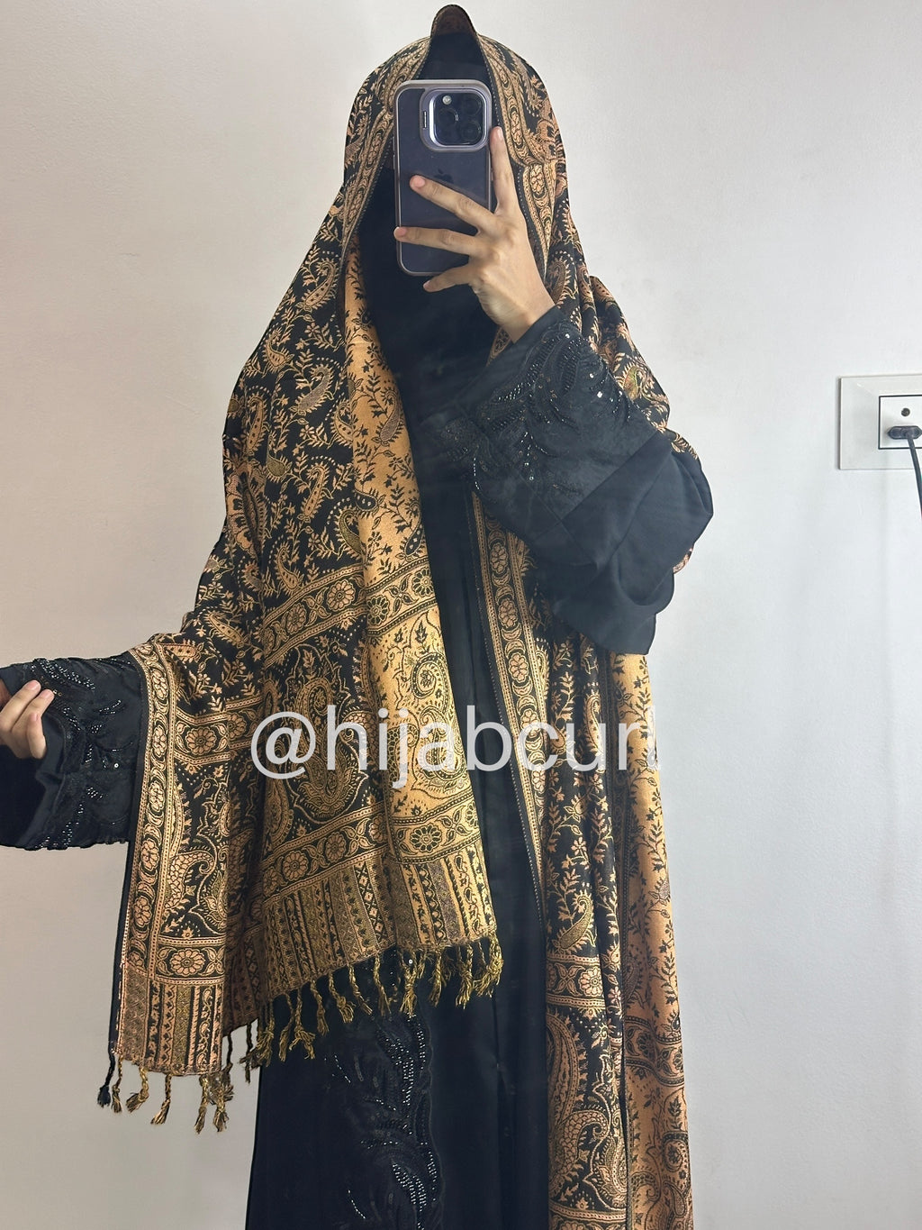 Luxury pashmina shawl