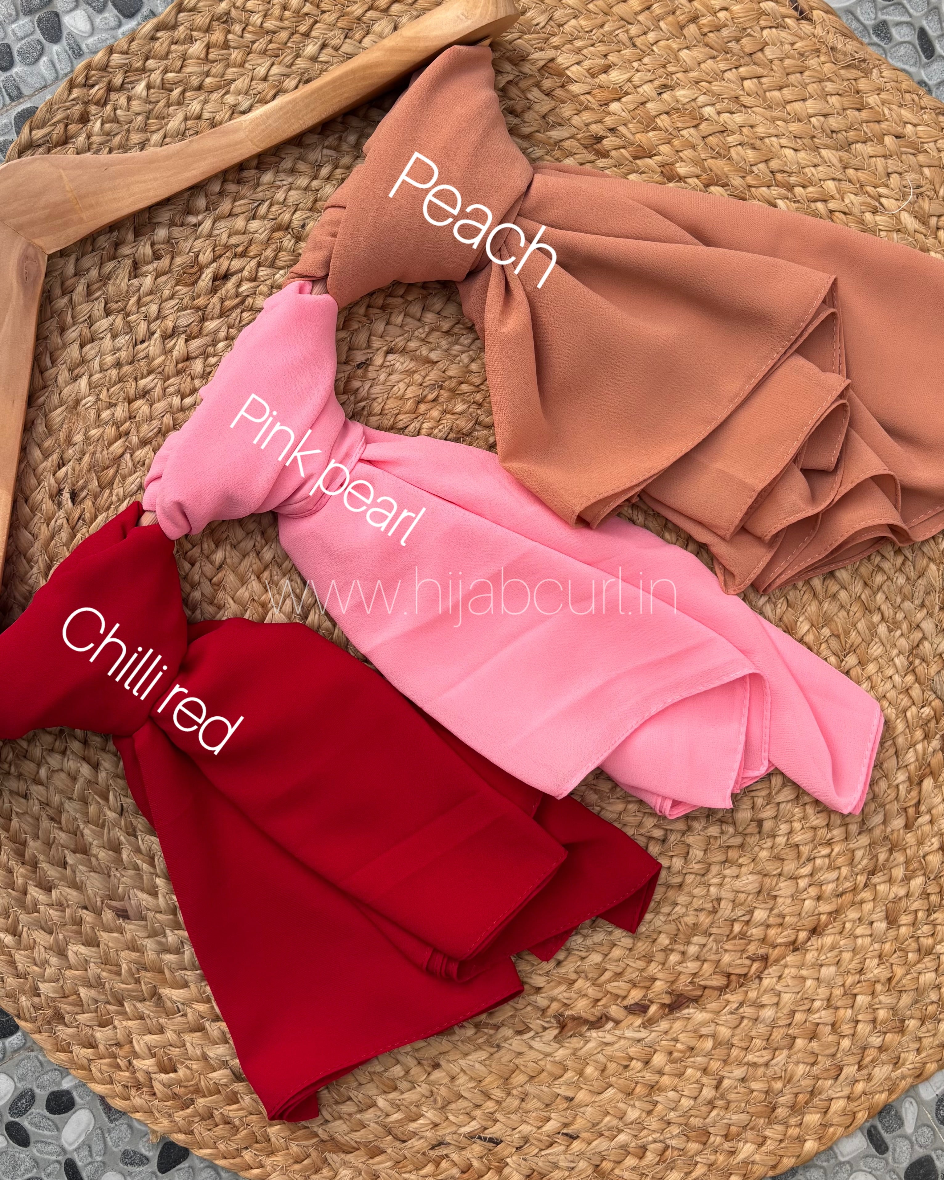 Georgette Hijab - 2 Meter Length