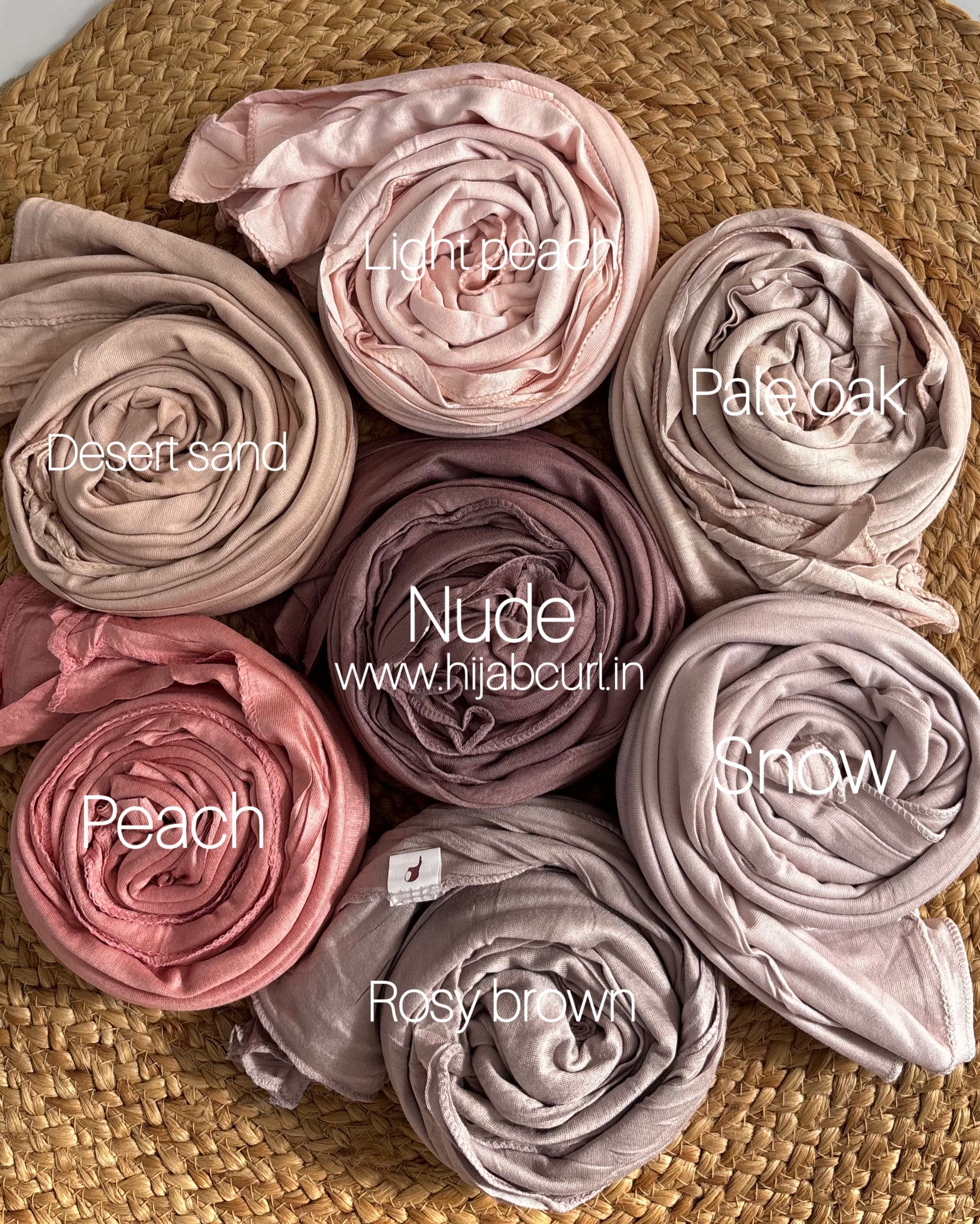 Jersey Hijab 2 Meter - Imported Soft Fabric